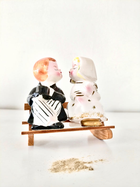 Duo salière et poivrière en céramique