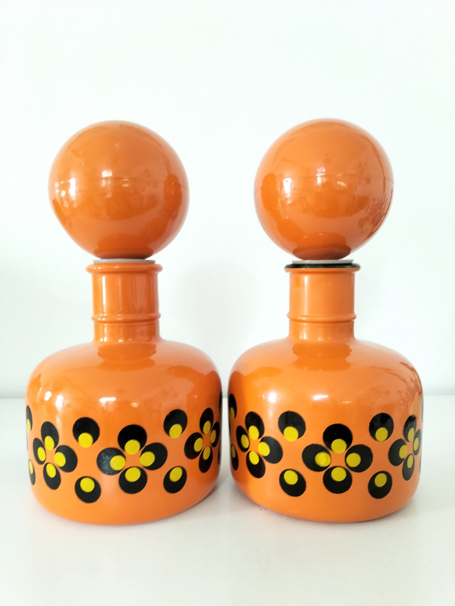 Grosse bouteille/ carafe Lacrima Christi par Becarro Italy à l'unité