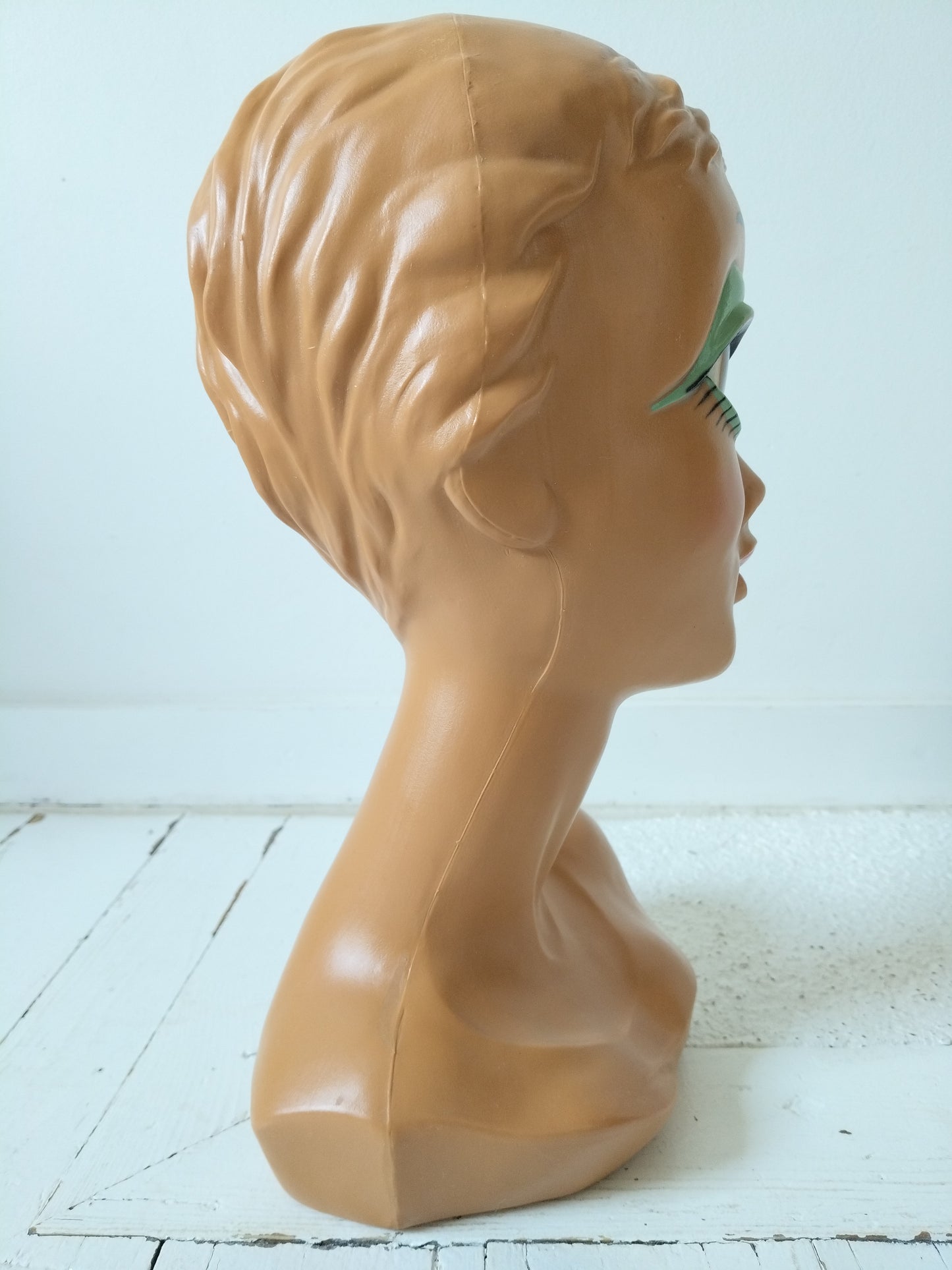 Tête à chapeau Twiggy vintage