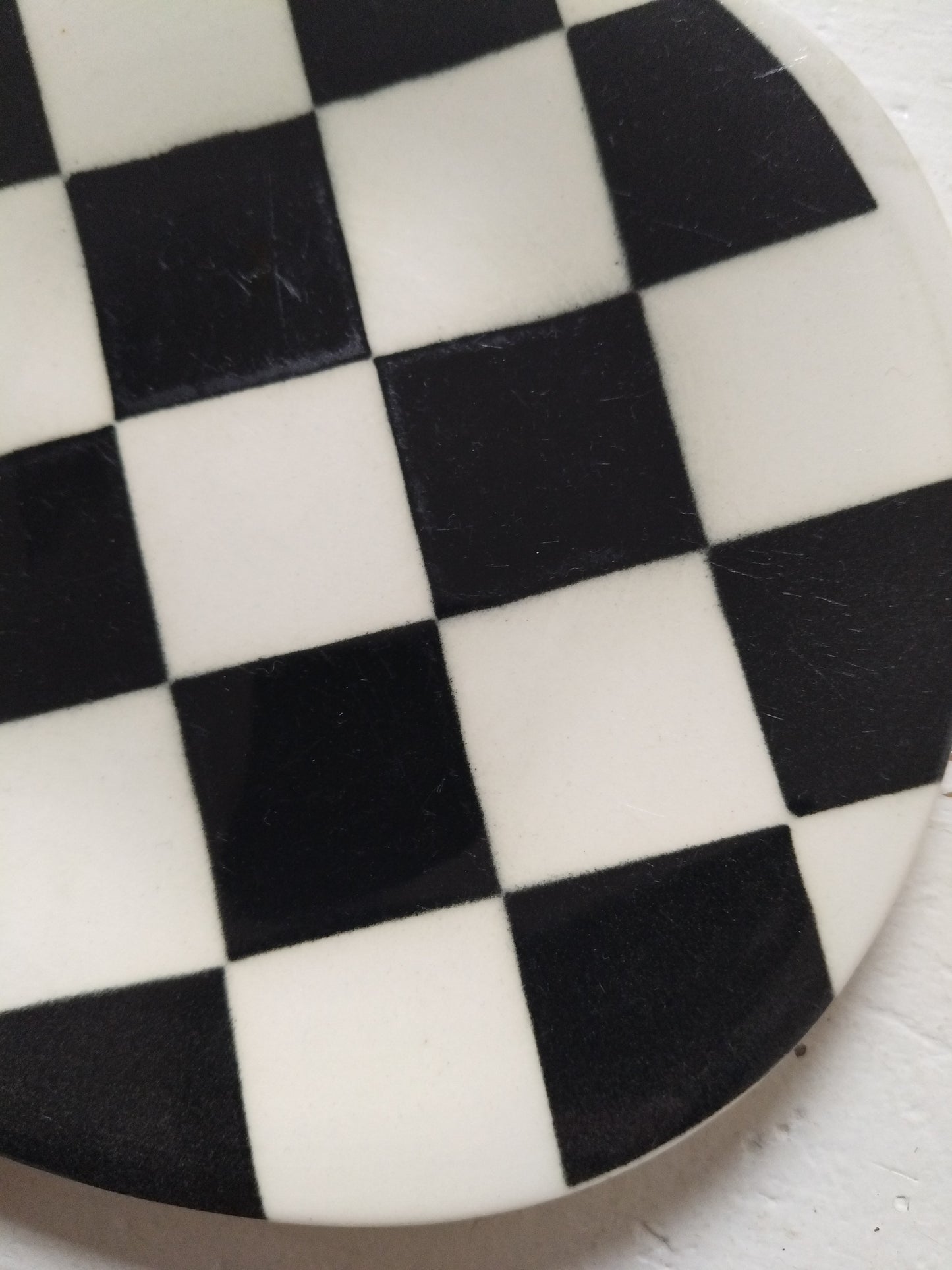 Petite assiette/ soucoupe Boch La Louvière Damier au choix