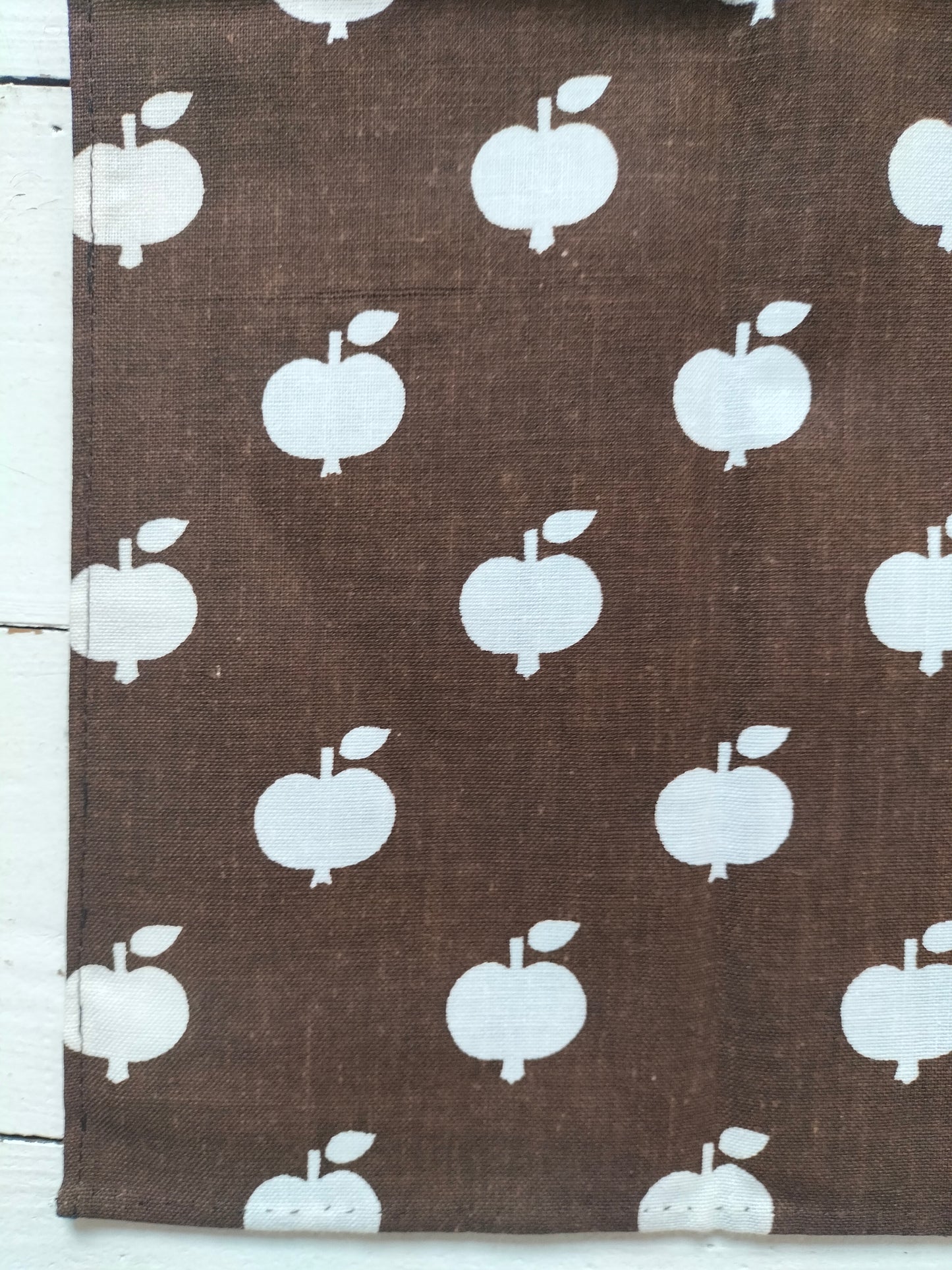 Duo de serviettes en tissu décor 🍎