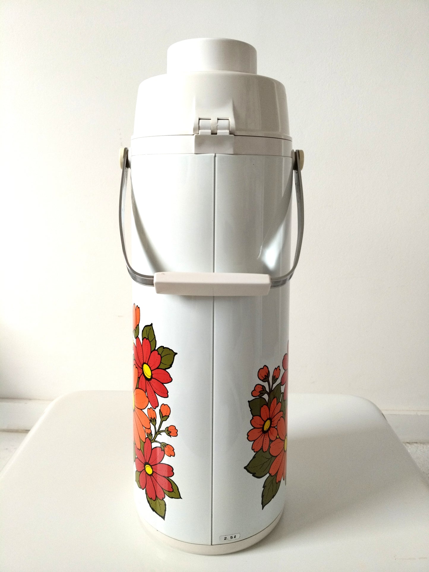 Grand thermos à pompe pivotant 2,5l Peacock Air Pot Japan