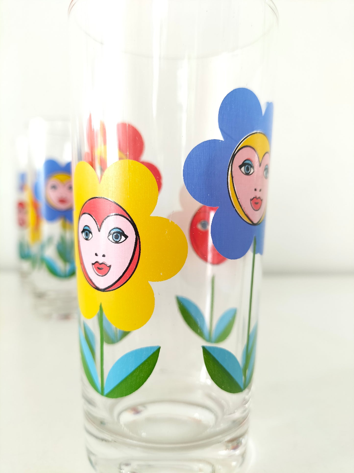 Duo de verres décor 🌼 (priorité à Célia)