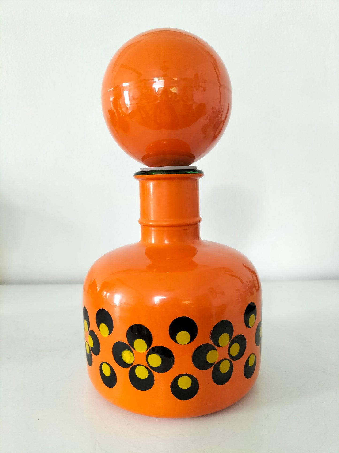Grosse bouteille/ carafe Lacrima Christi par Becarro Italy à l'unité