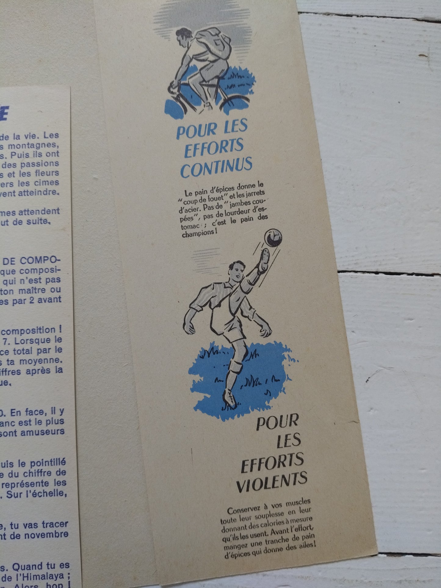 Ancien protège-cahier en papier publicitaire Pain d'Épices Brochet frères A5