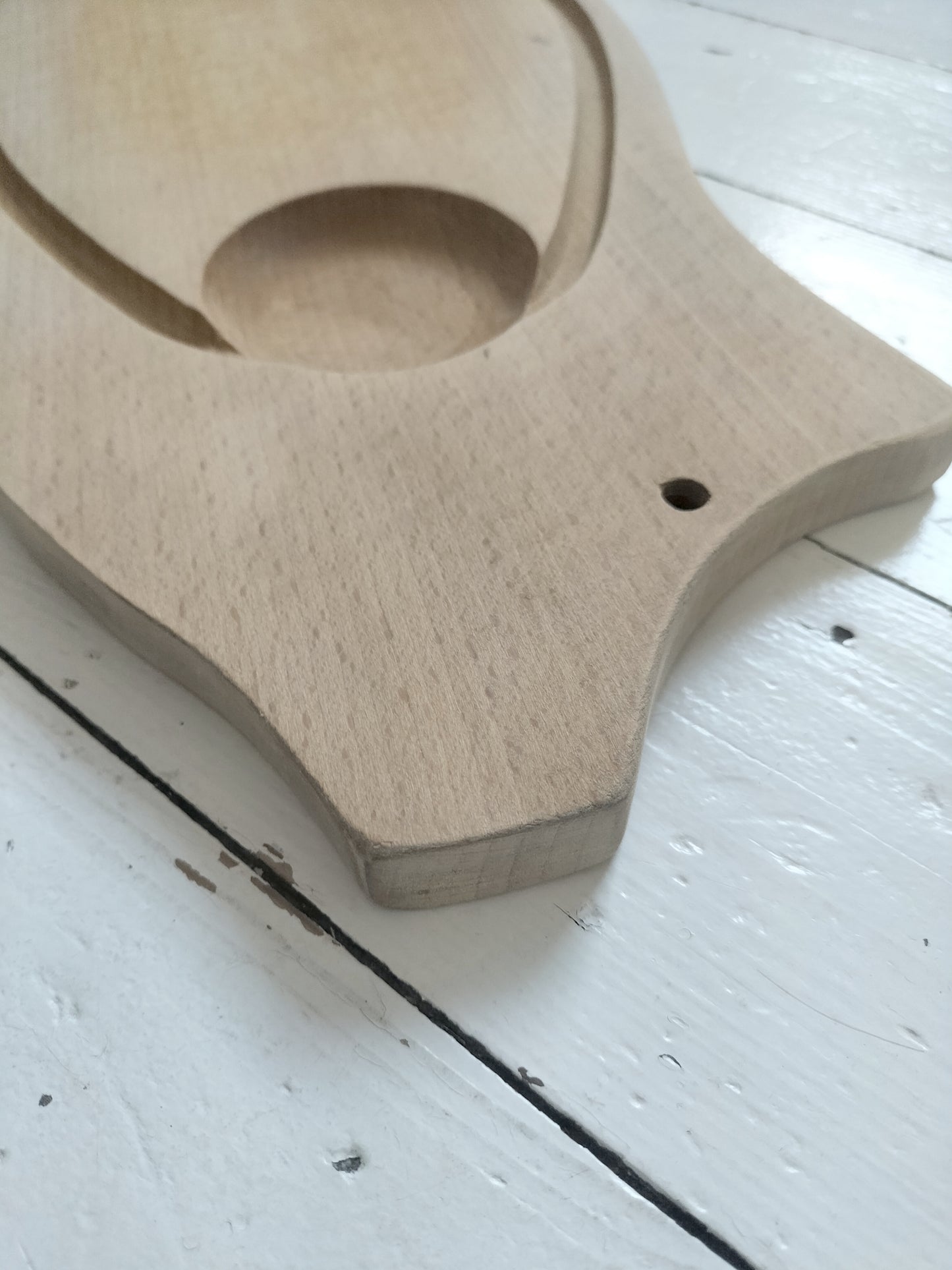 Ancienne grande planche à découper ou de service 🐖 en bois