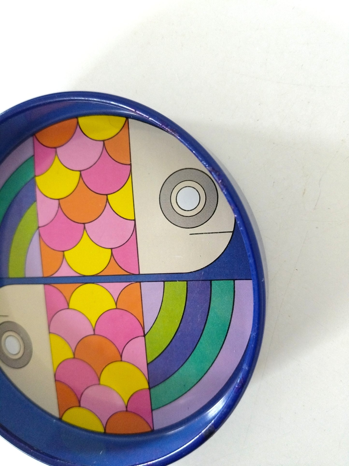 Ensemble de 3 mini plateaux/ dessous de verres/ dessous de bouteilles métallique Simel !!! priorité à Marie-Laure !!!