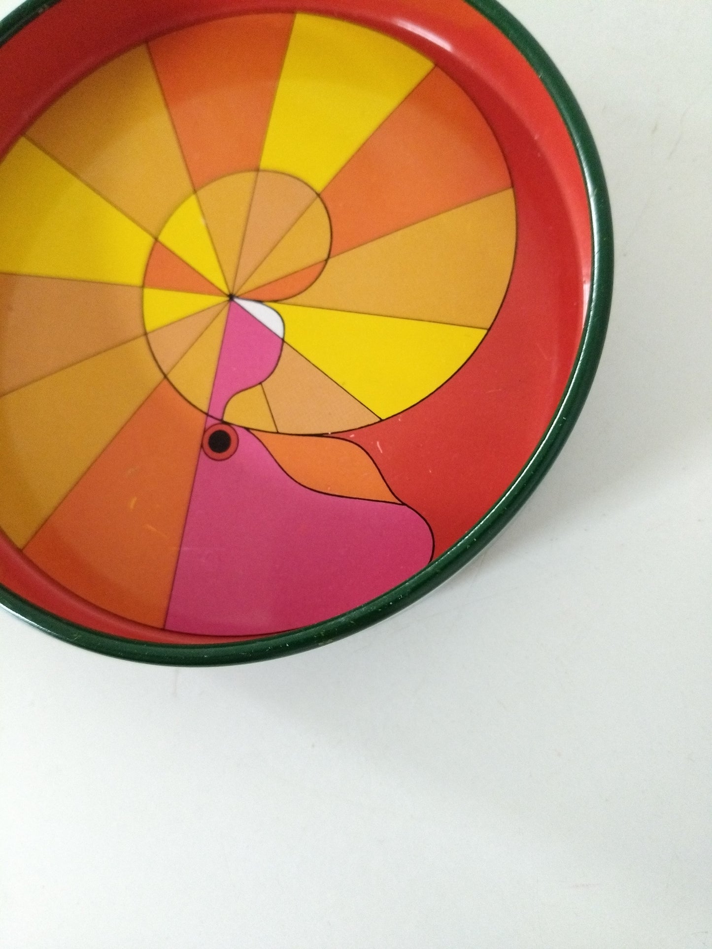Ensemble de 3 mini plateaux/ dessous de verres/ dessous de bouteilles métallique Simel !!! priorité à Marie-Laure !!!