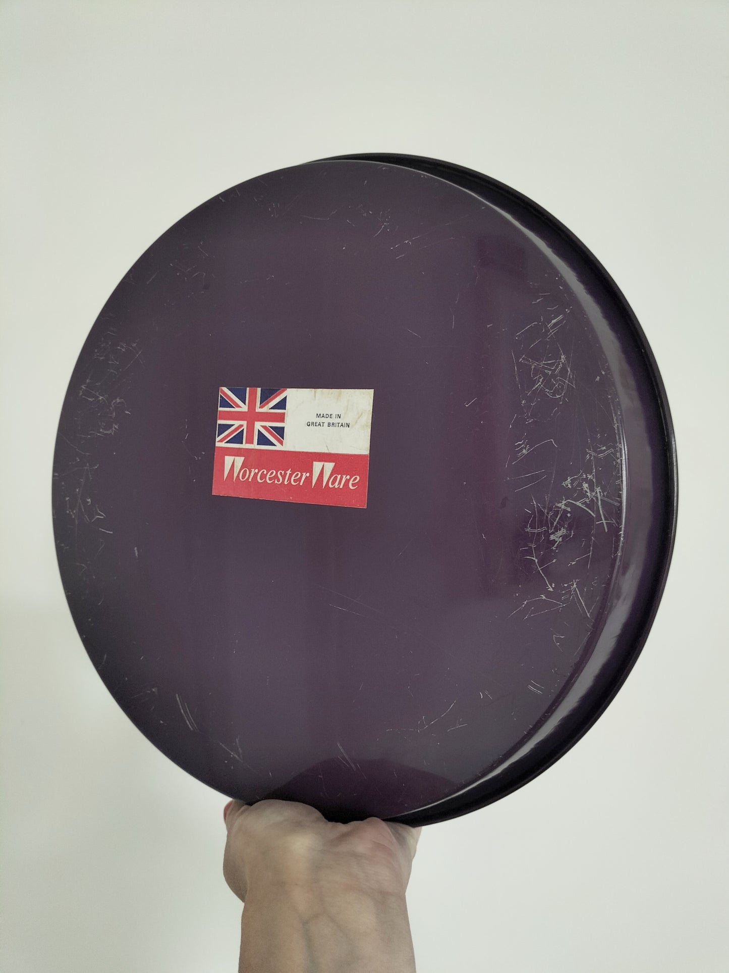 Plateau métallique Worcester Ware