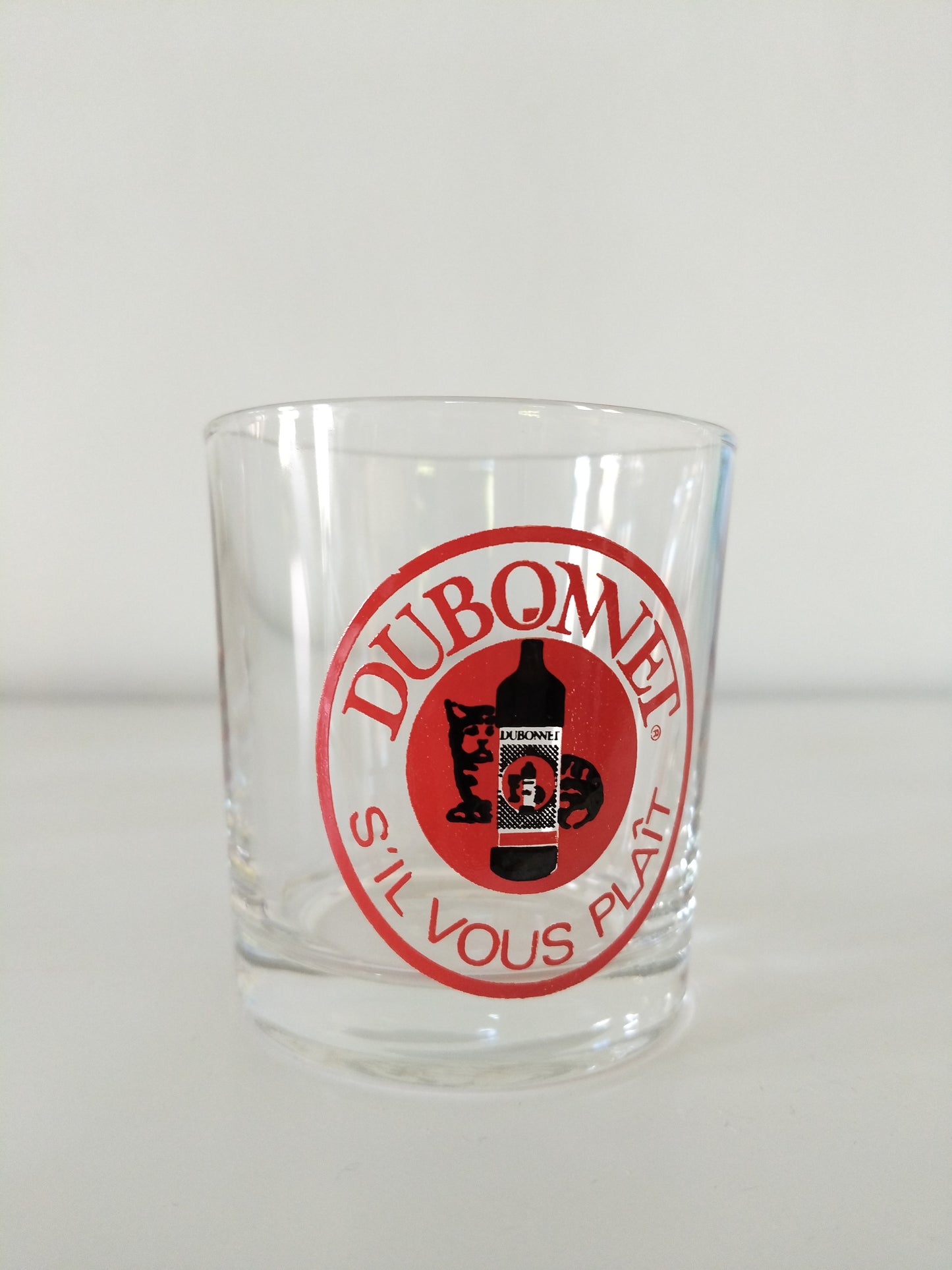 4 verres à apéritif Dubonnet