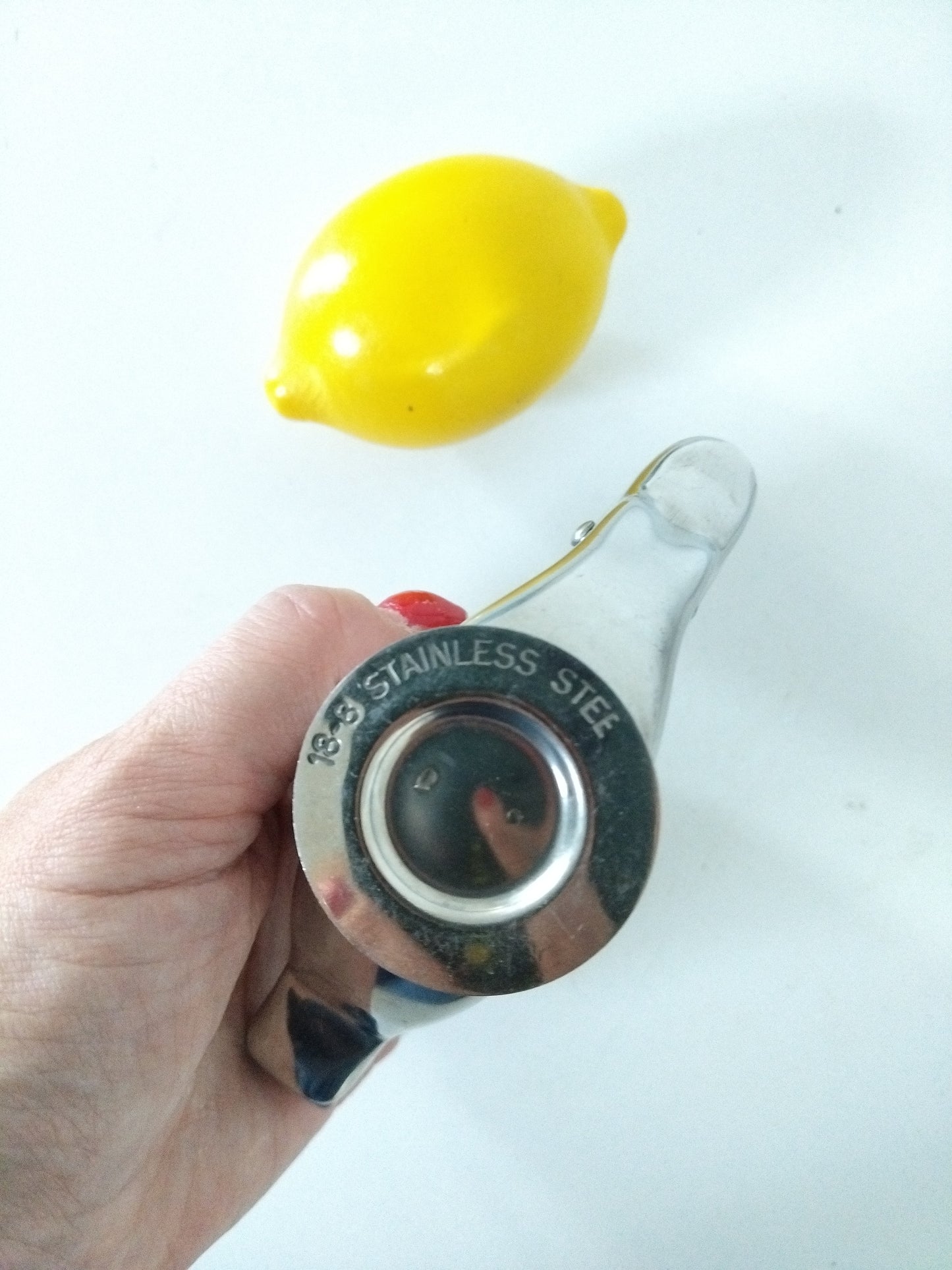 Presse-citron oiseau en inox 🐦