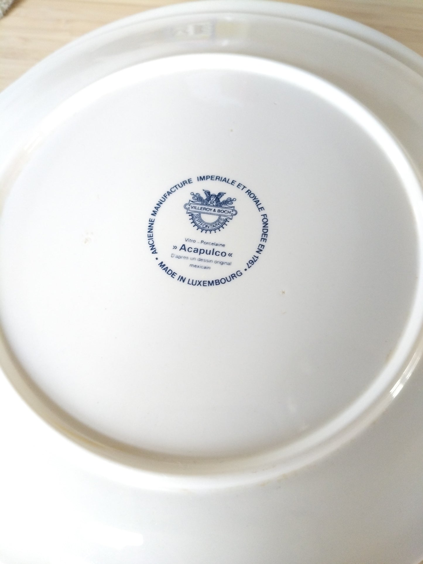 2 assiettes à dessert Villeroy et Boch Acapulco - cetaitmieuxavant
