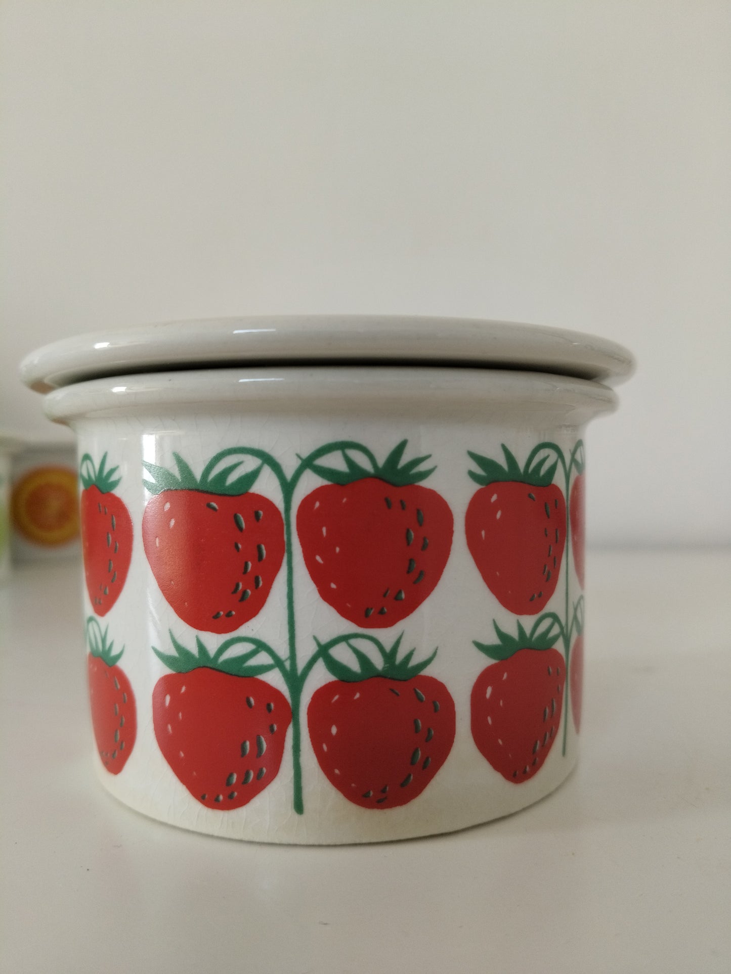 Pot à confiture/ bocal Arabia Pomona Finland au choix