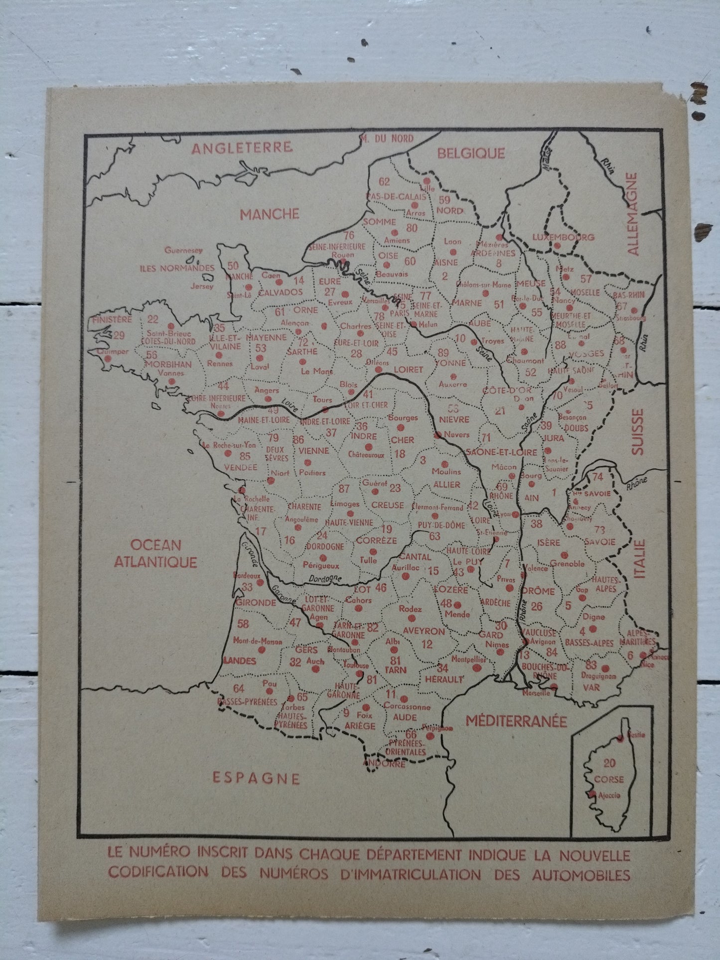 Ancien protège-cahier en papier publicitaire Persavon A5