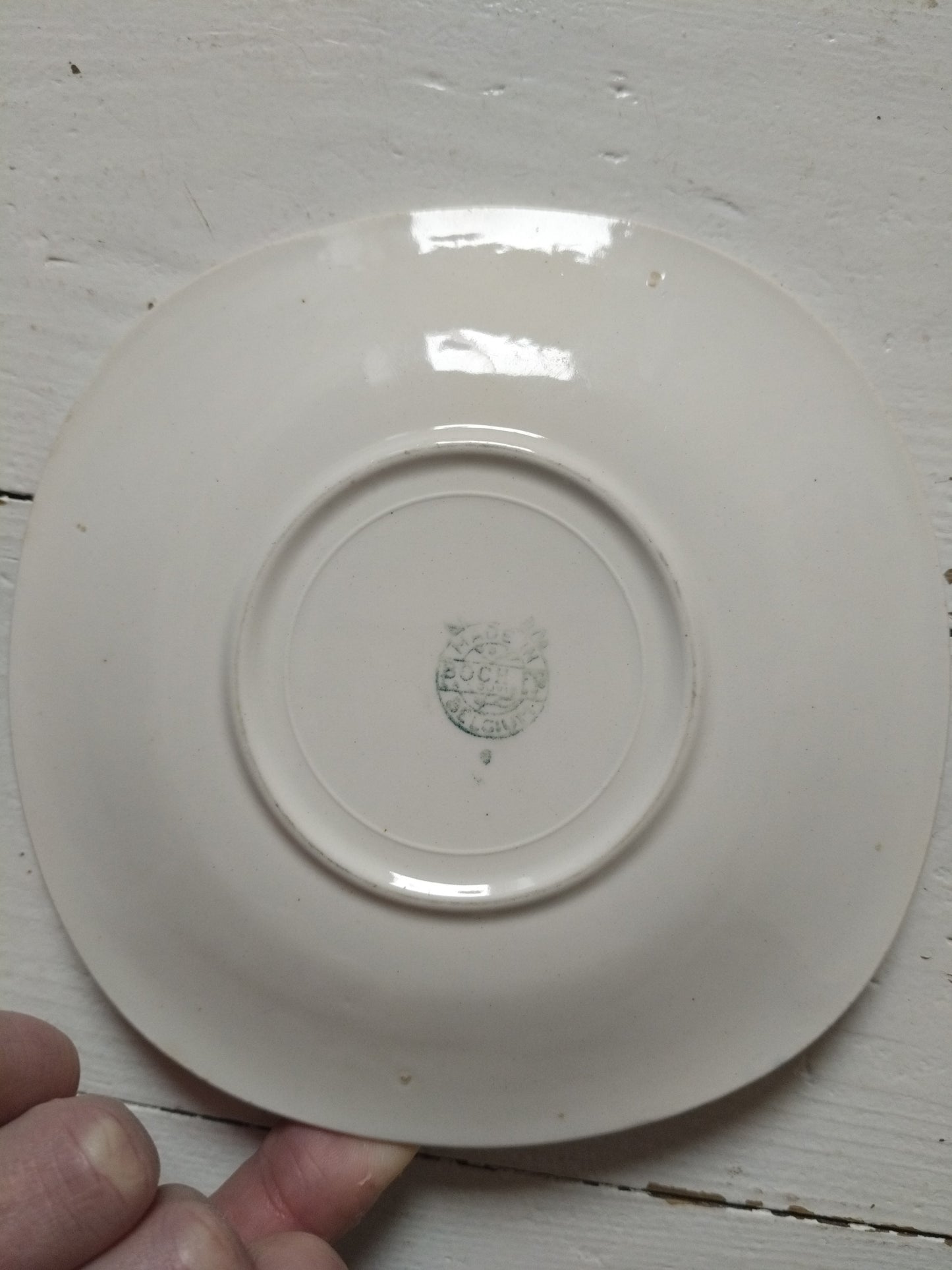 Petite assiette/ soucoupe Boch La Louvière Damier au choix