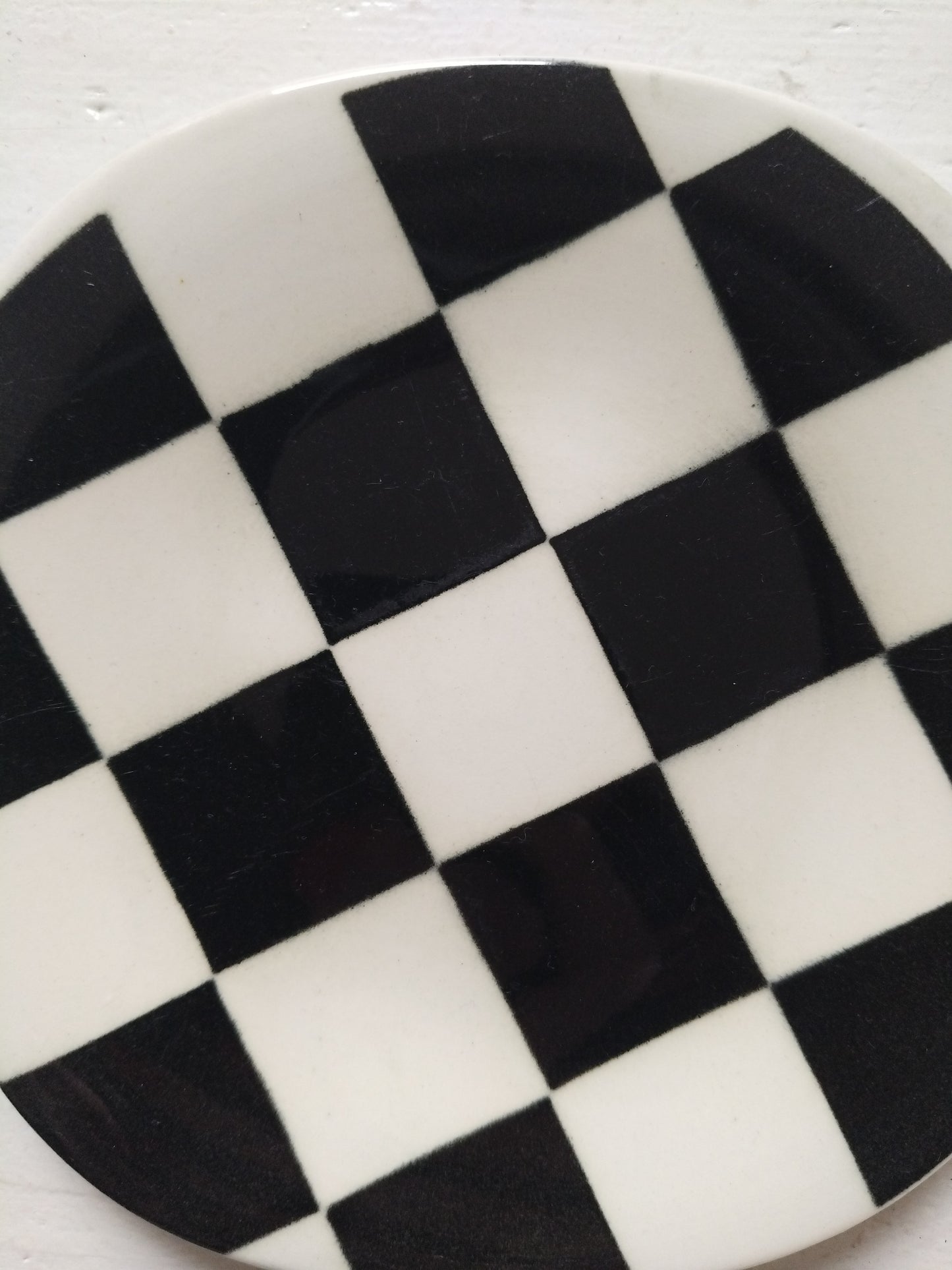 Petite assiette/ soucoupe Boch La Louvière Damier au choix