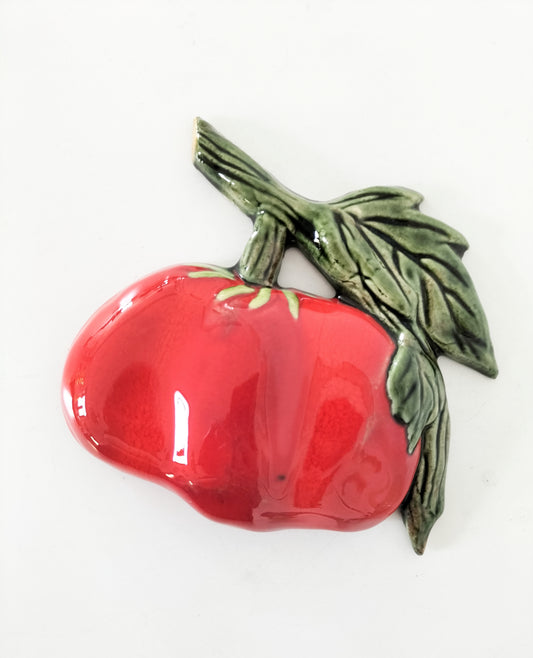 Tomate murale en céramique