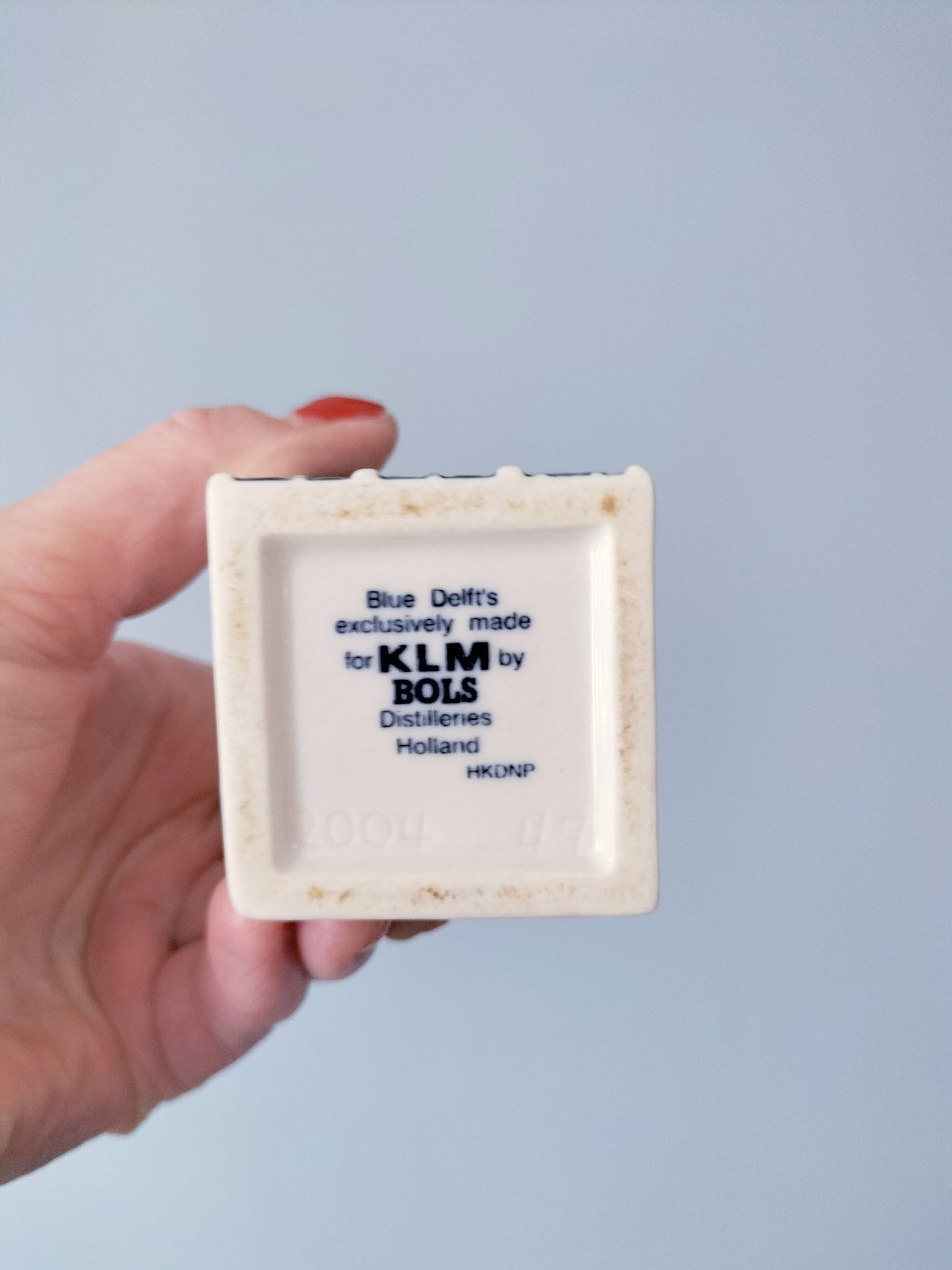 Maison miniature en Bleu de Delft KLM 47