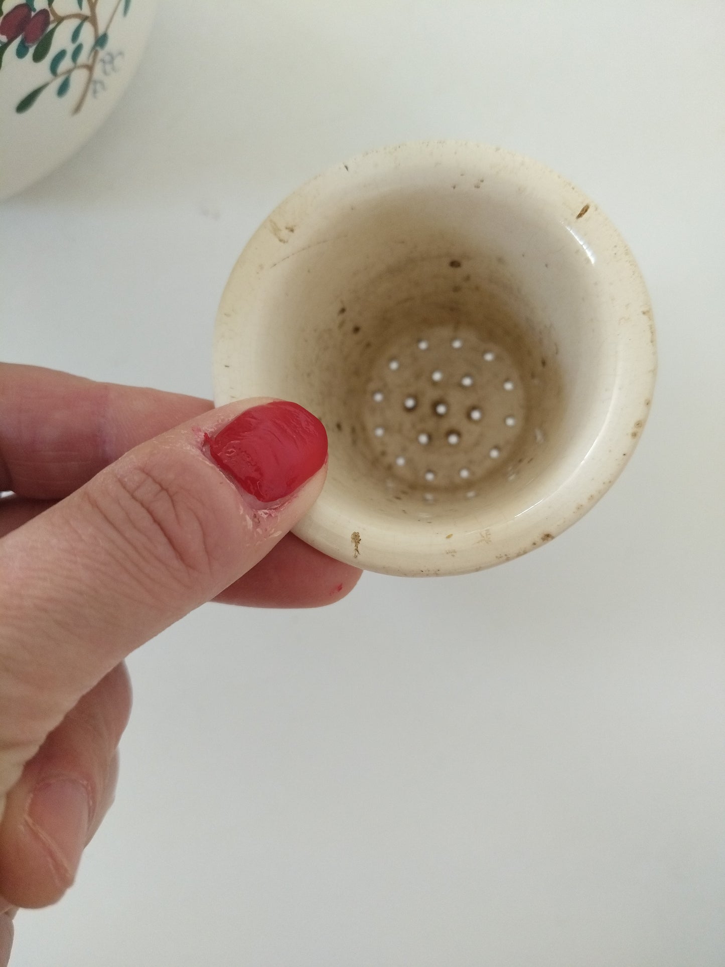Théière à filtre en porcelaine Waechtersbach