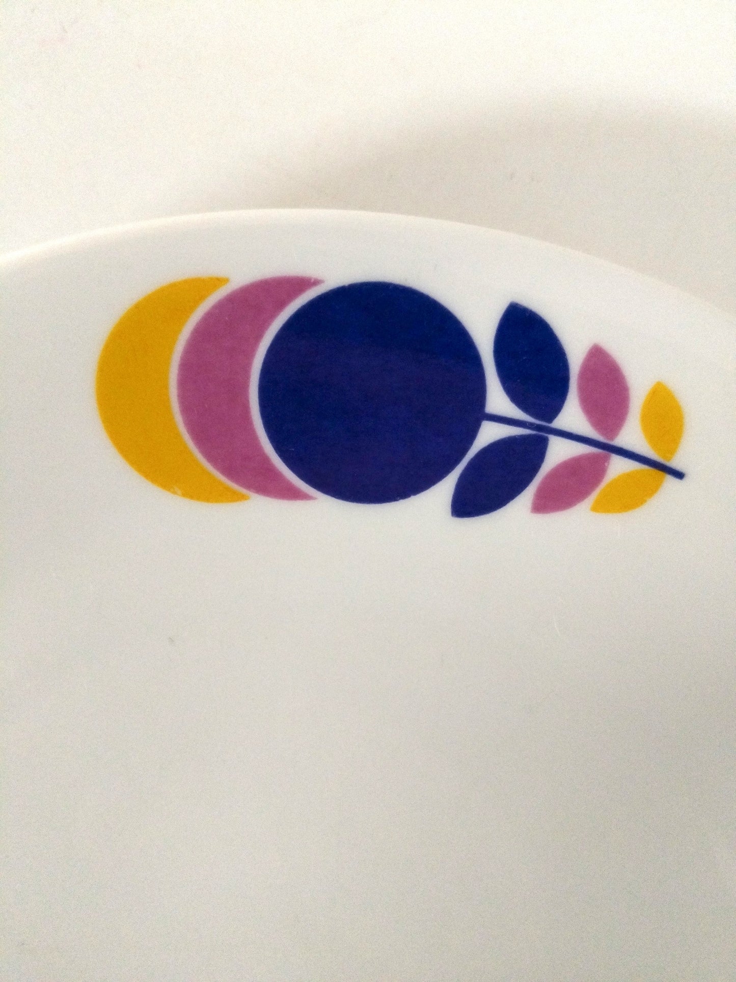 2 assiettes à dessert en porcelaine Seltmann Weiden Bavaria Germany