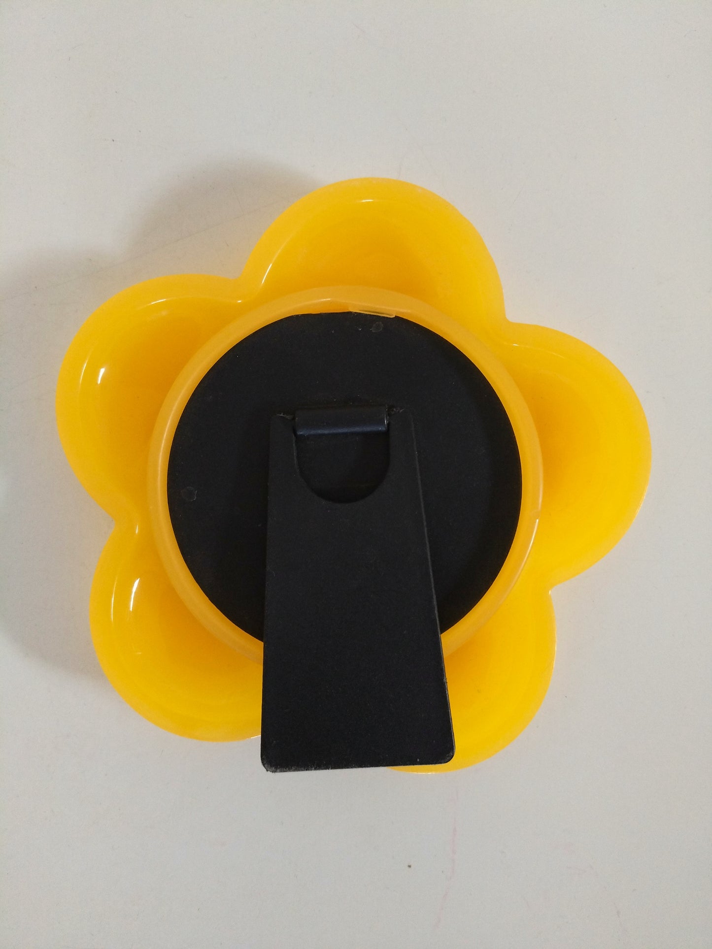 Petit miroir fleur en plastique à poser