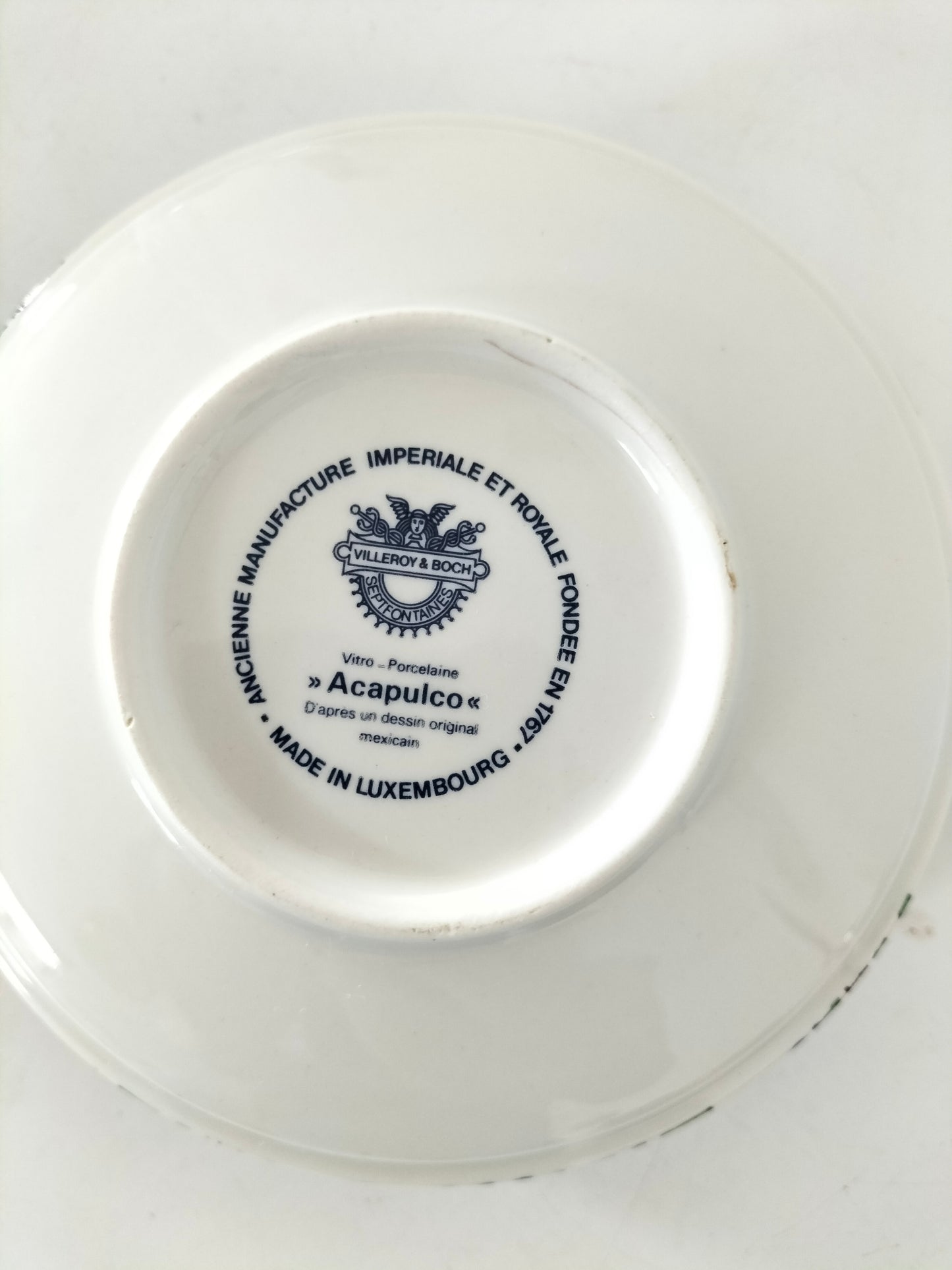 Bol à anses + soucoupe Villeroy et Boch Acapulco (à l'unité!)