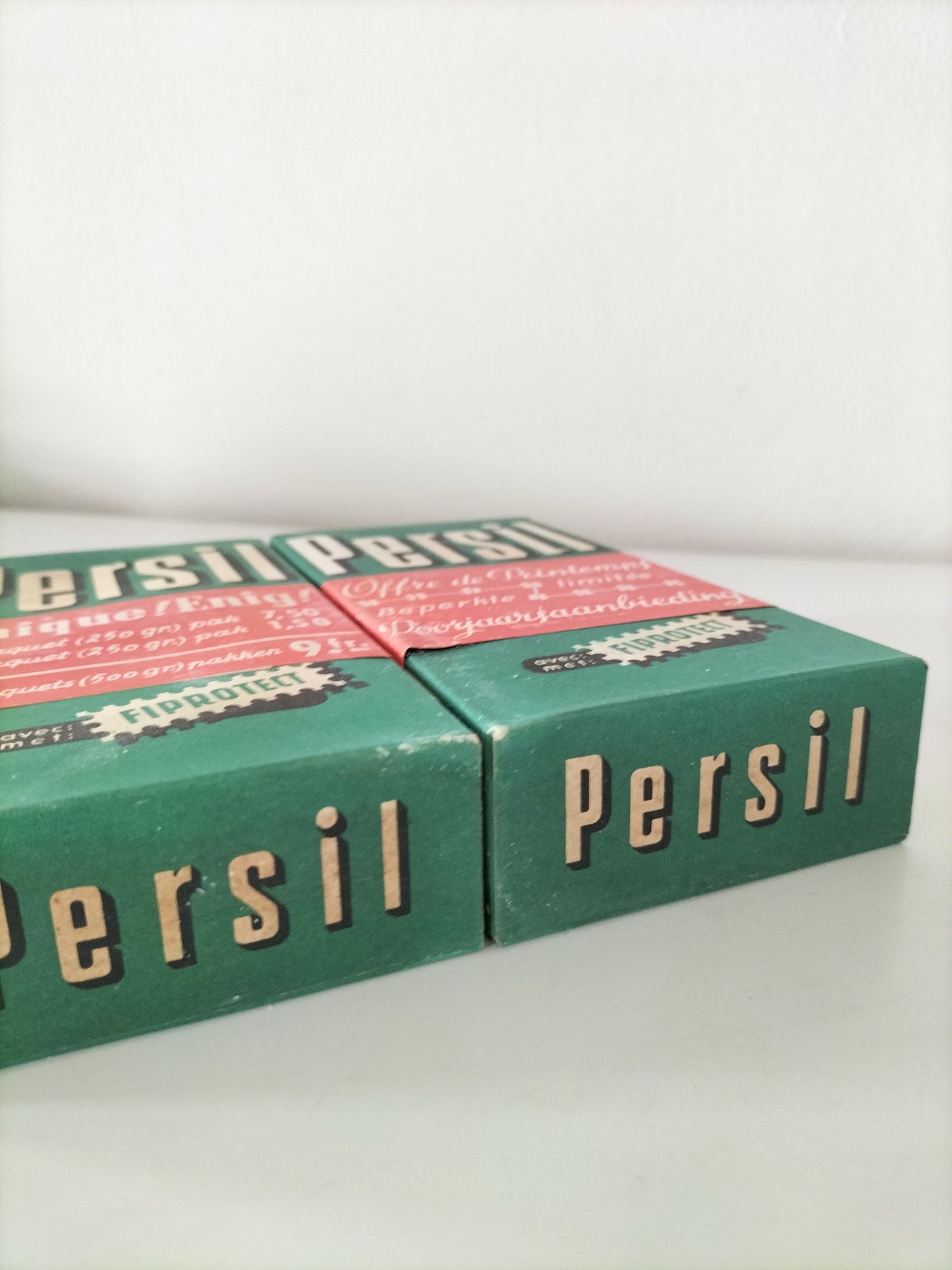 Ancienne boîte de lessive Persil (à l'unité)