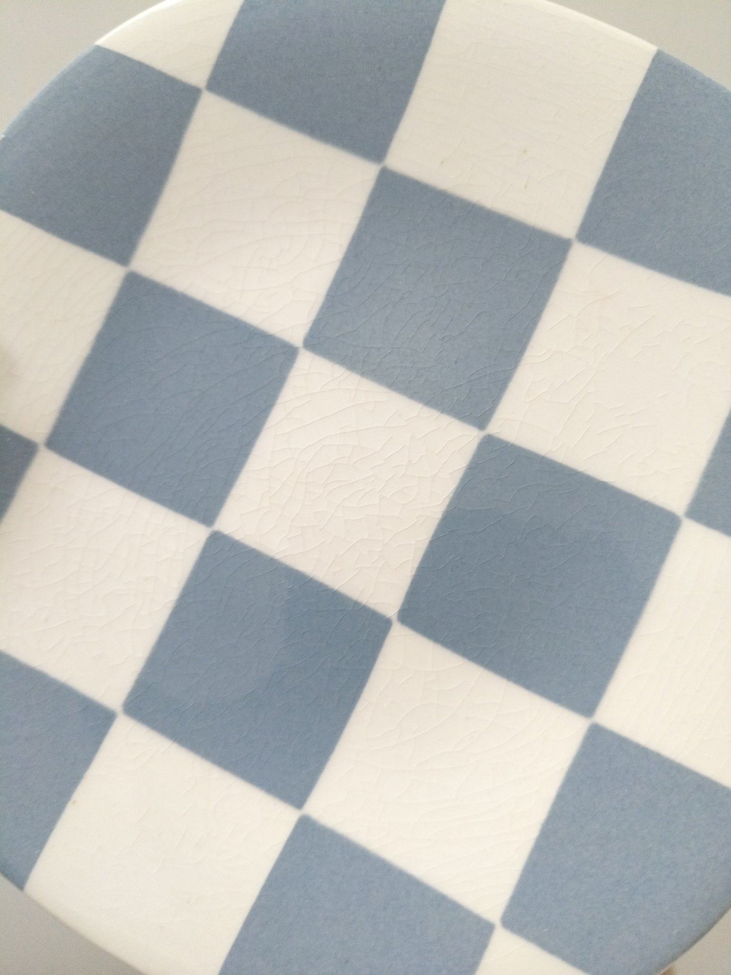 Ensemble tasse + soucoupe Boch La Louvière Damier au choix