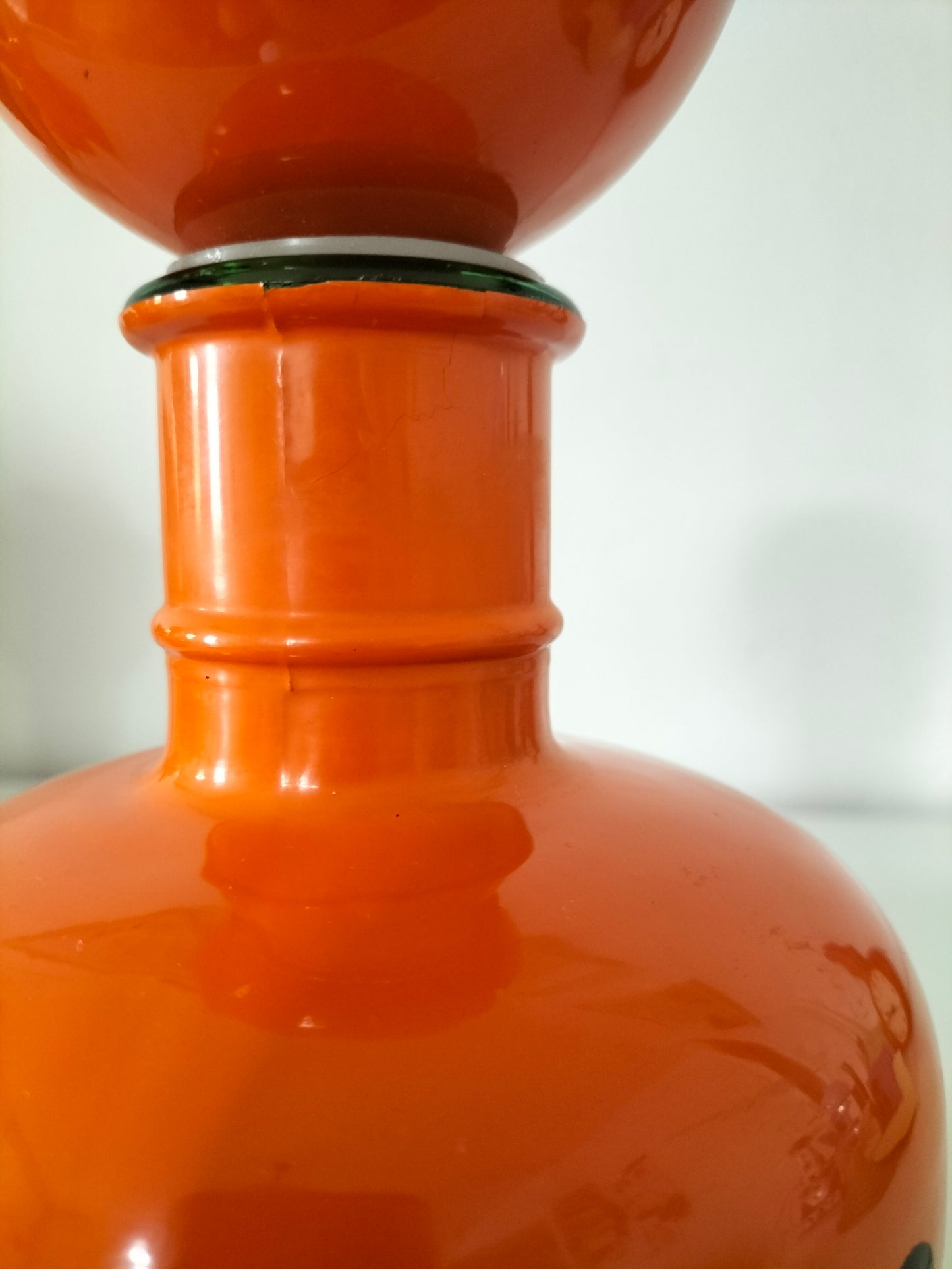 Grosse bouteille/ carafe Lacrima Christi par Becarro Italy à l'unité