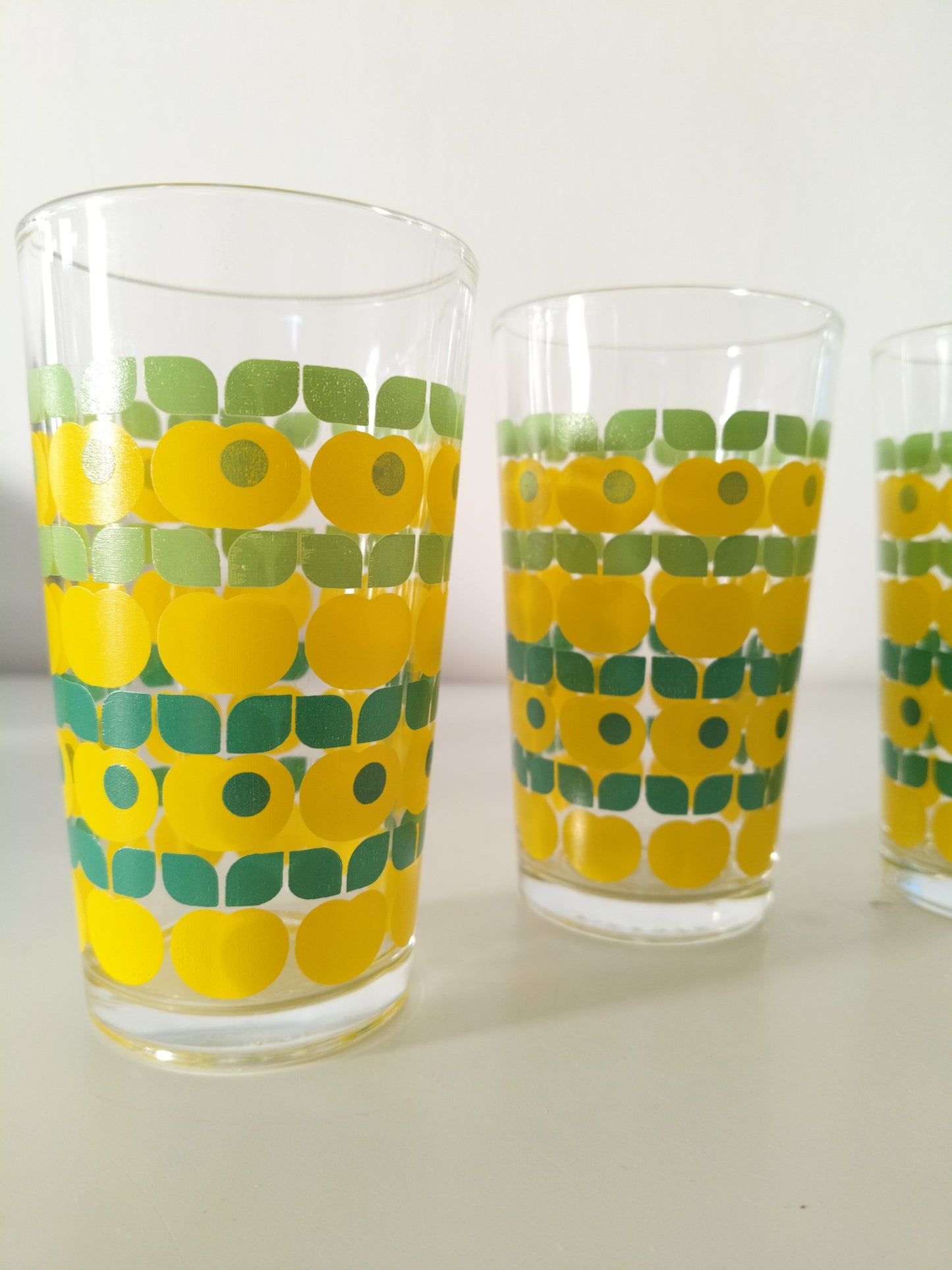 Set de 4 verres 🍏 Fidenza Italy