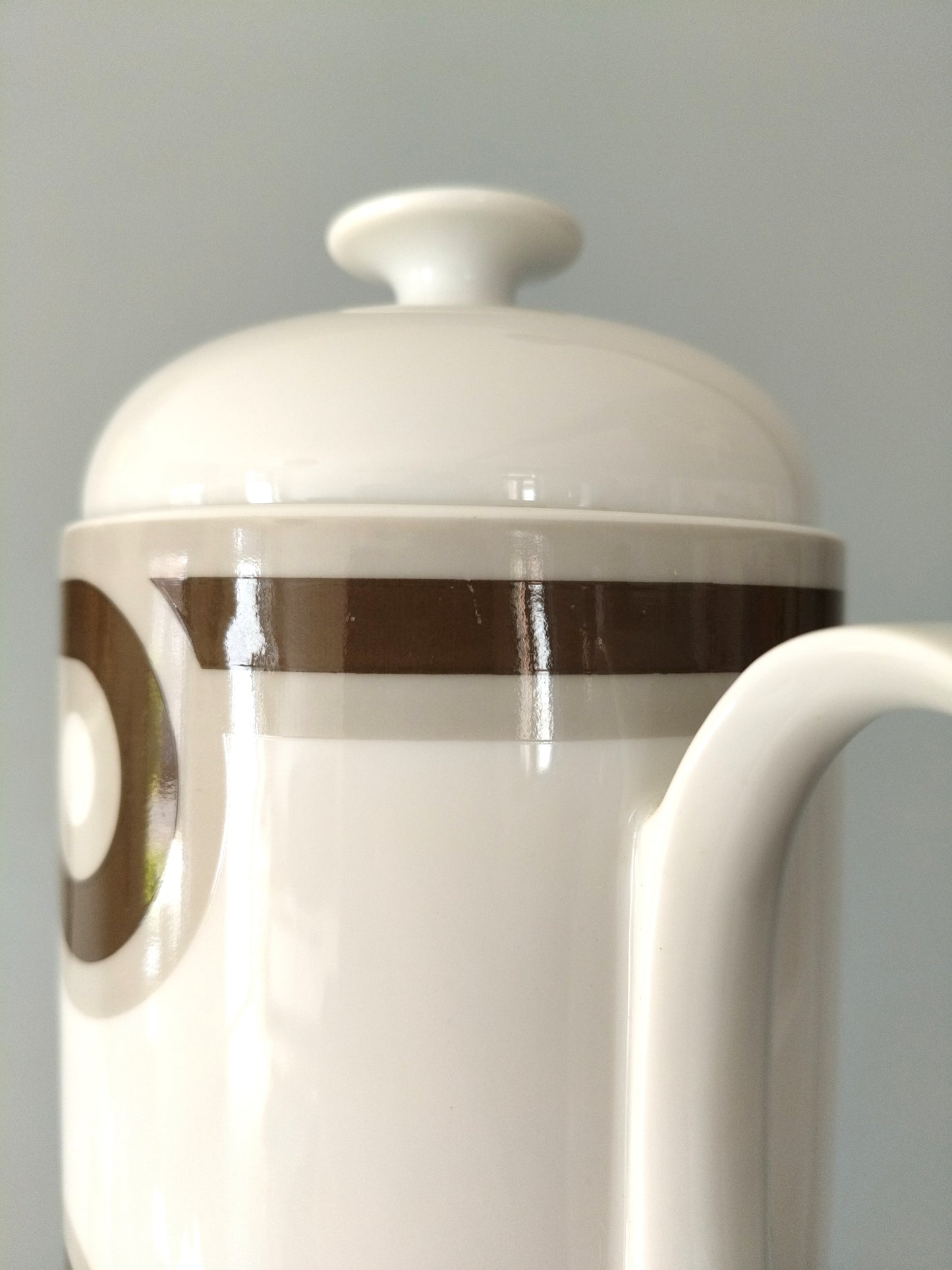 Cafetière théière en porcelaine par Ambrogio Pozzi pour Rosenthal Germany