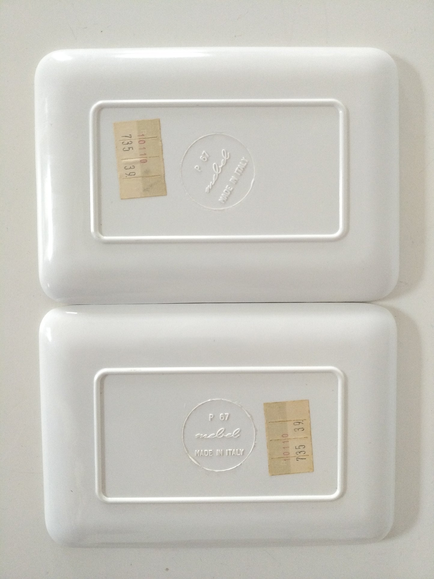 Mini plateau/ vide-poches en mélamine Mebel au choix