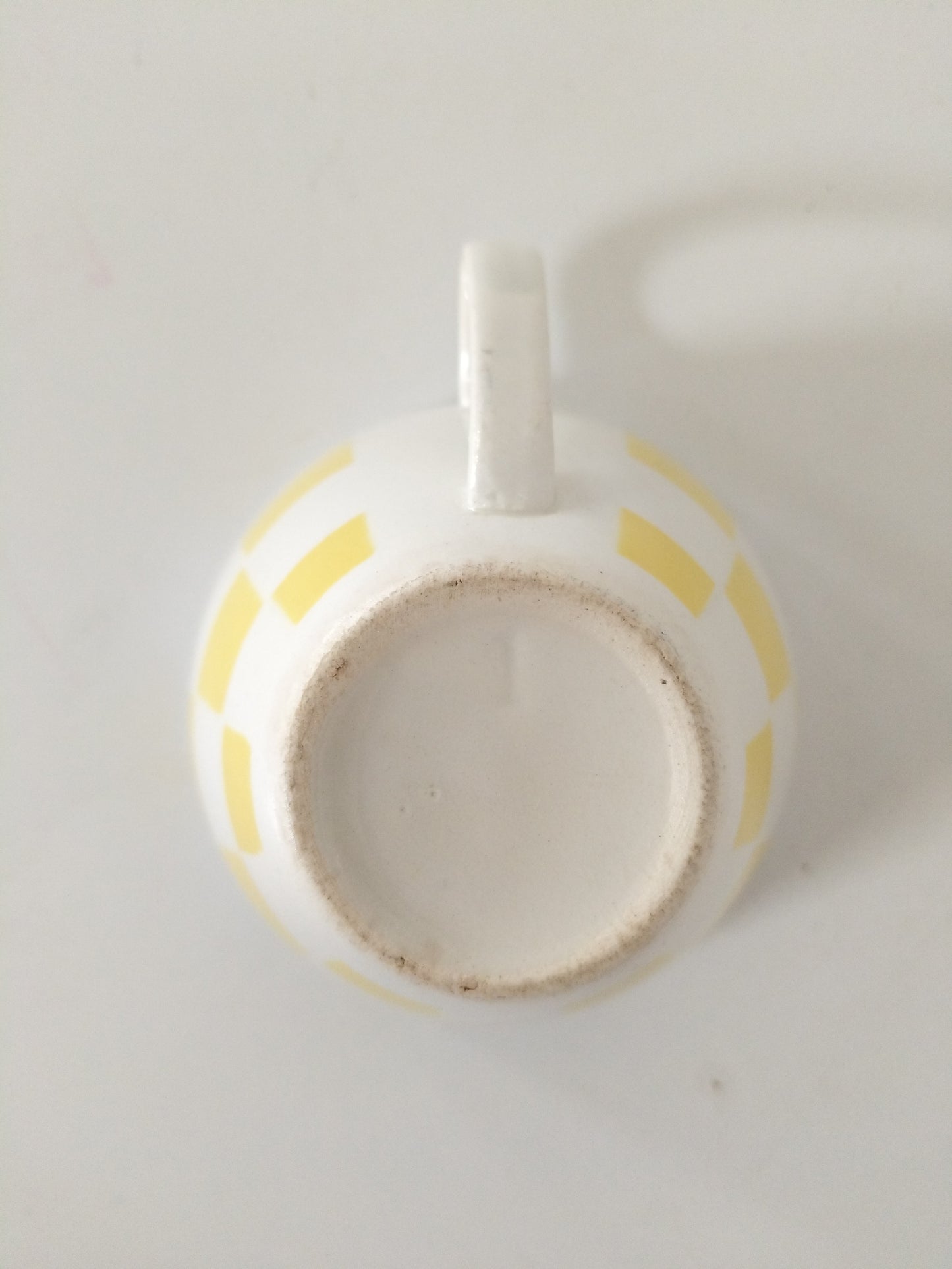 Ensemble tasse + soucoupe Boch La Louvière Damier au choix