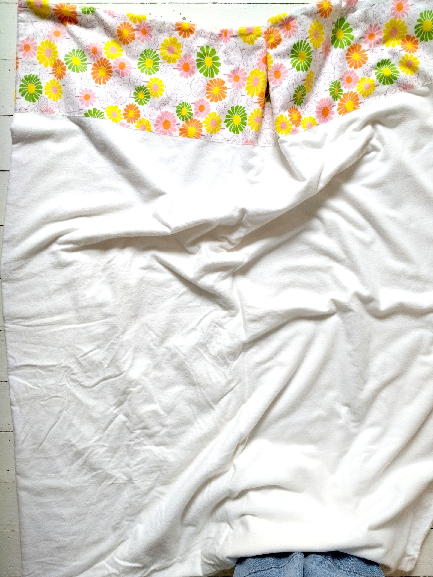 Drap plat flanelle molletonnée 240 x 195cm