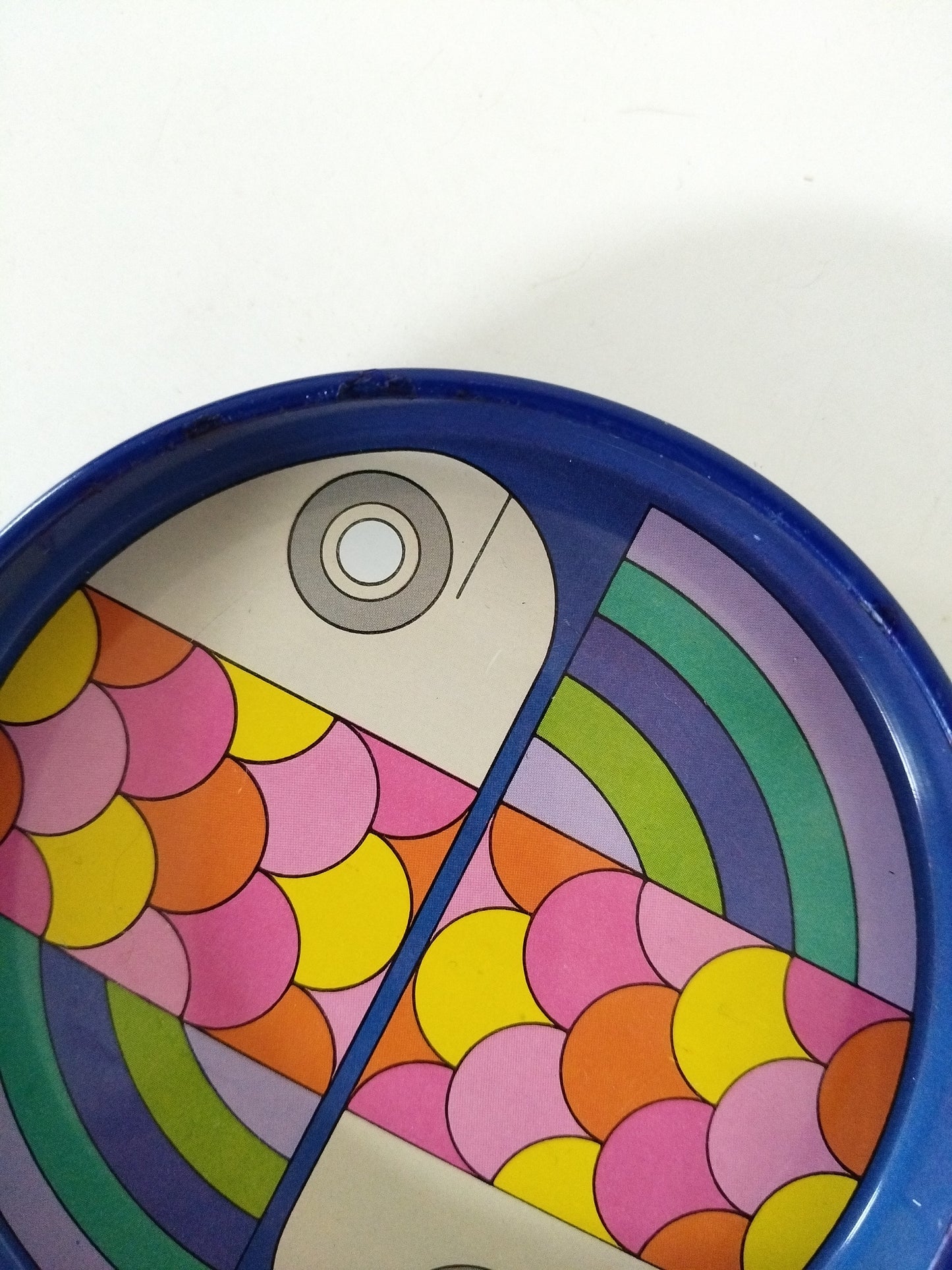 Ensemble de 3 mini plateaux/ dessous de verres/ dessous de bouteilles métallique Simel !!! priorité à Marie-Laure !!!