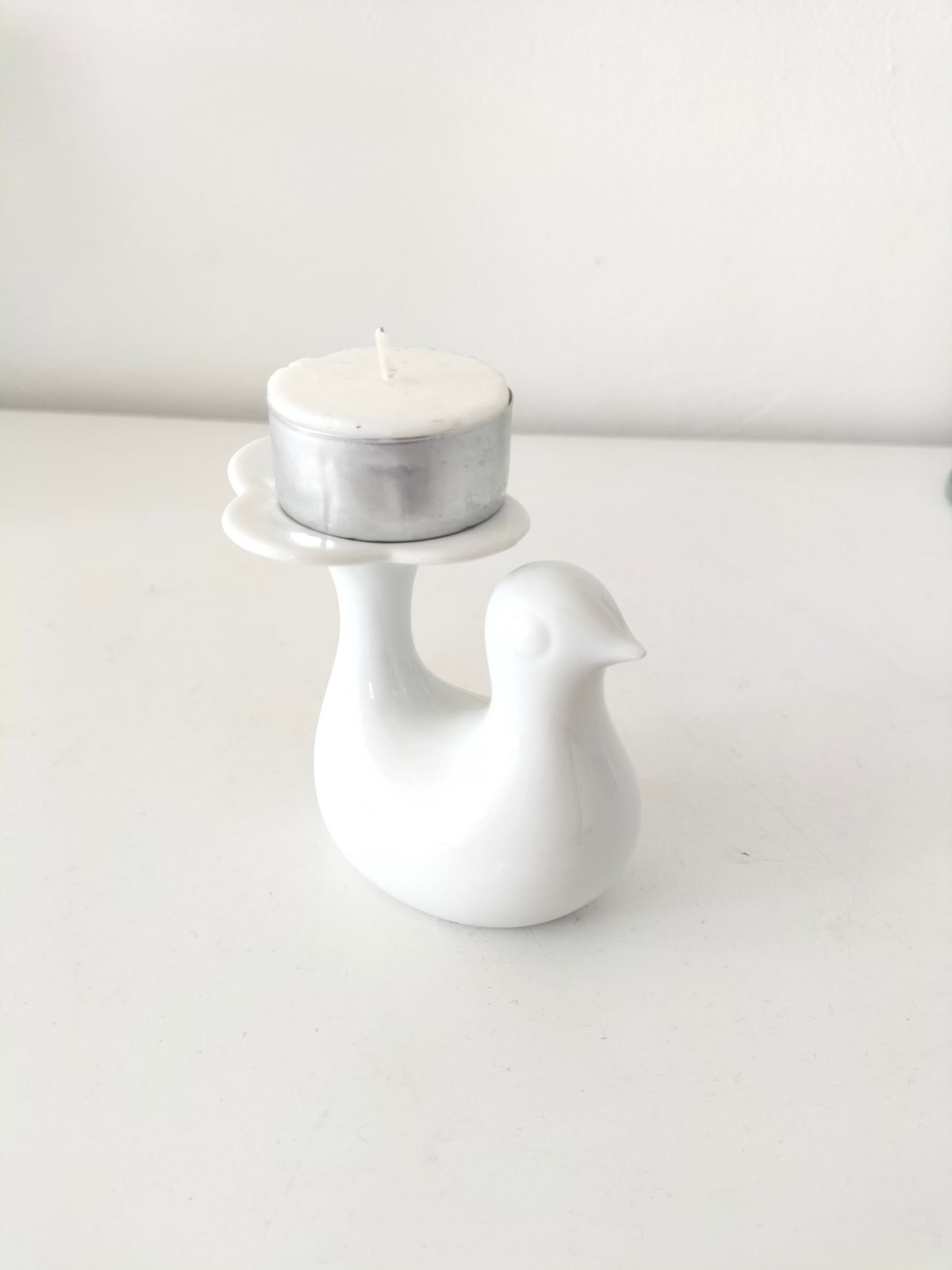 Bougeoir/ porte-bijoux colombe en porcelaine Arzberg