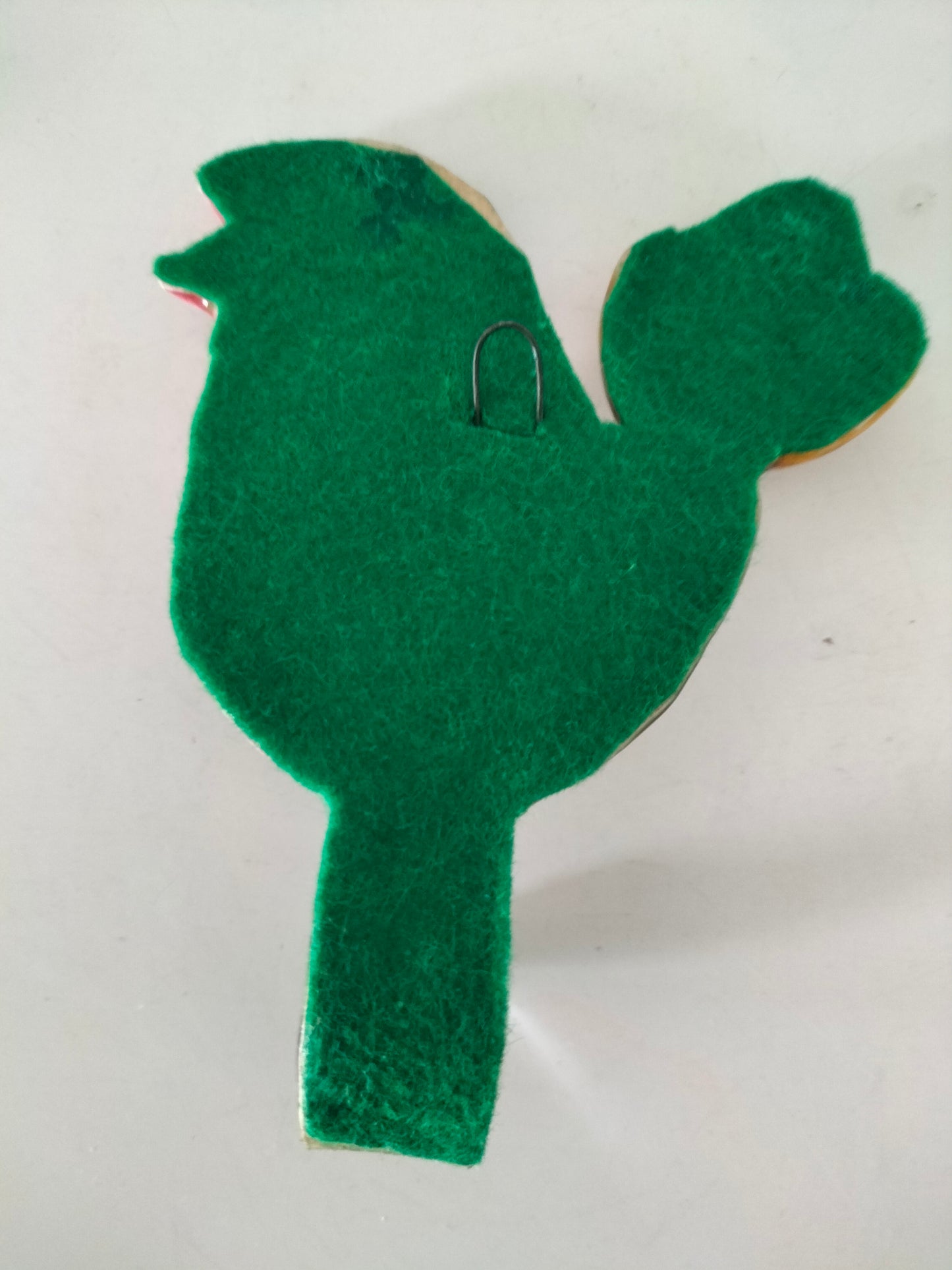 Patère murale oiseau en céramique