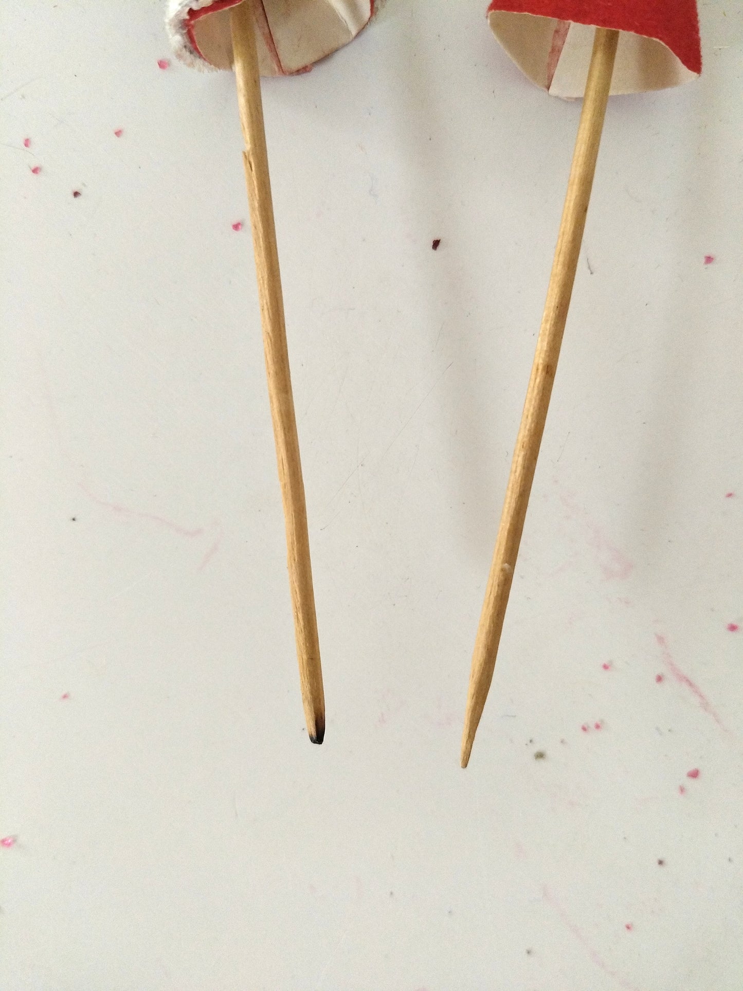 2 anciennes piques décoratives de Noël (4 duos disponibles)