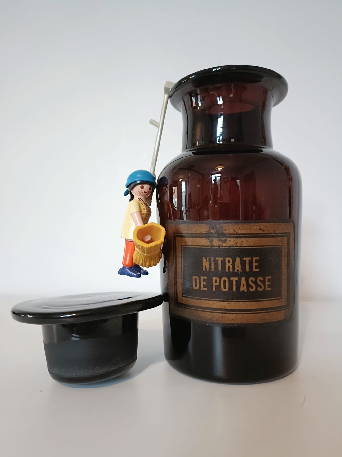 Grand pot d'apothicaire