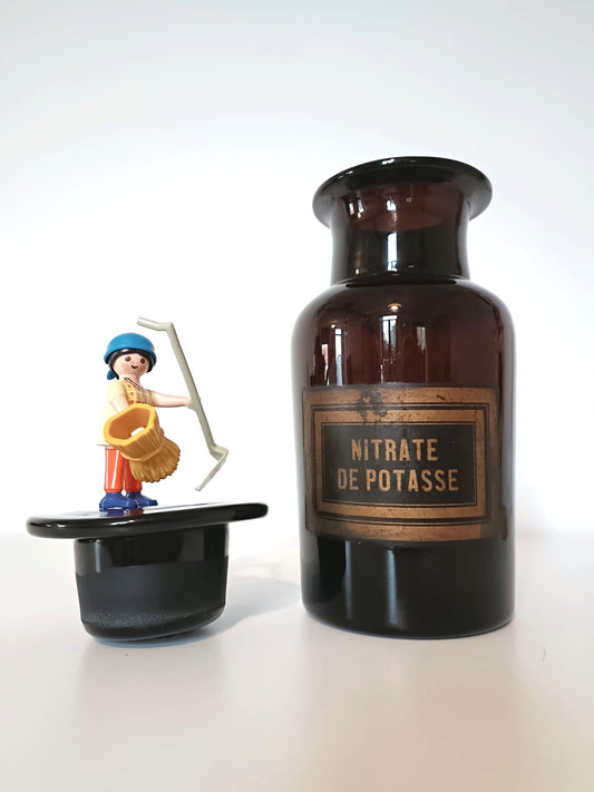 Grand pot d'apothicaire