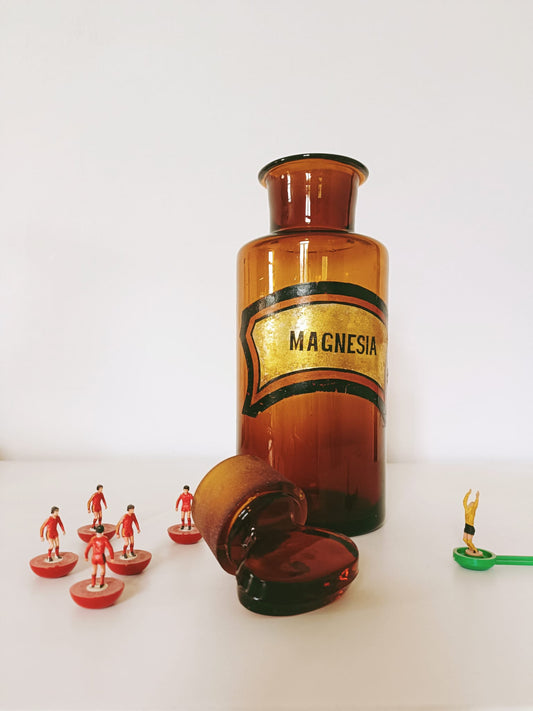 Grand pot d'apothicaire "magnesia"