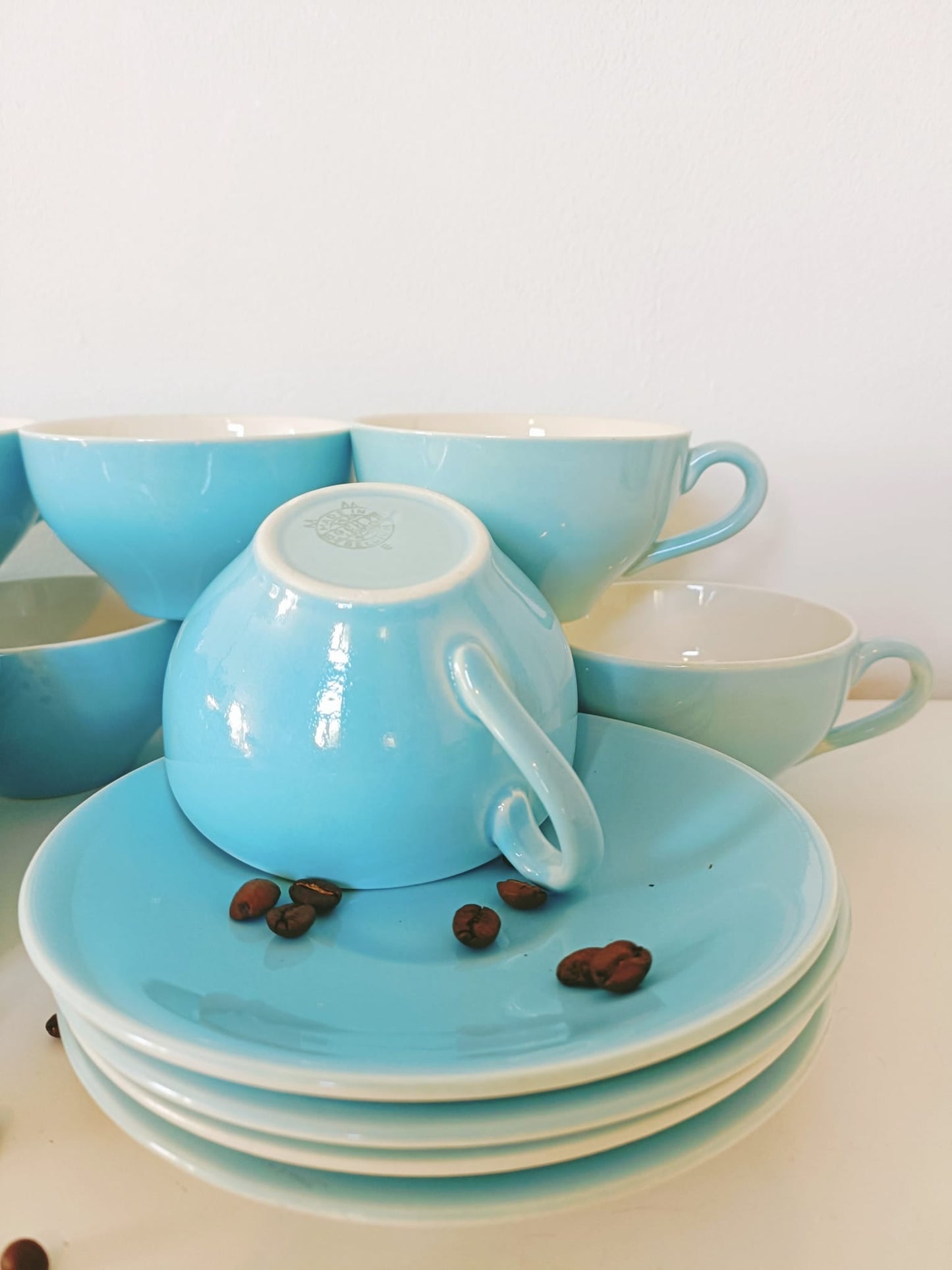 Tasse et sous-tasse Boch