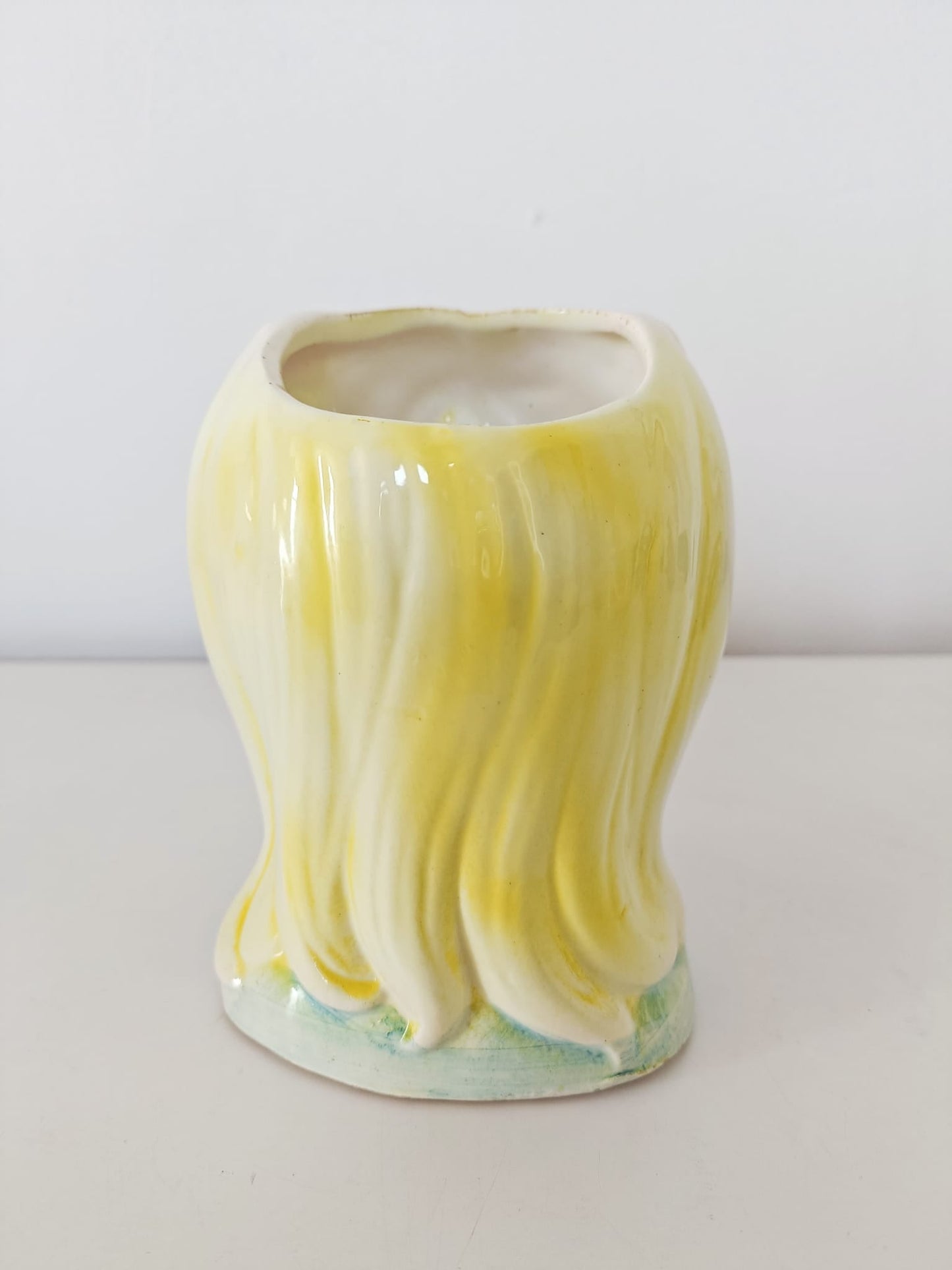 Cache-pot tête fillette