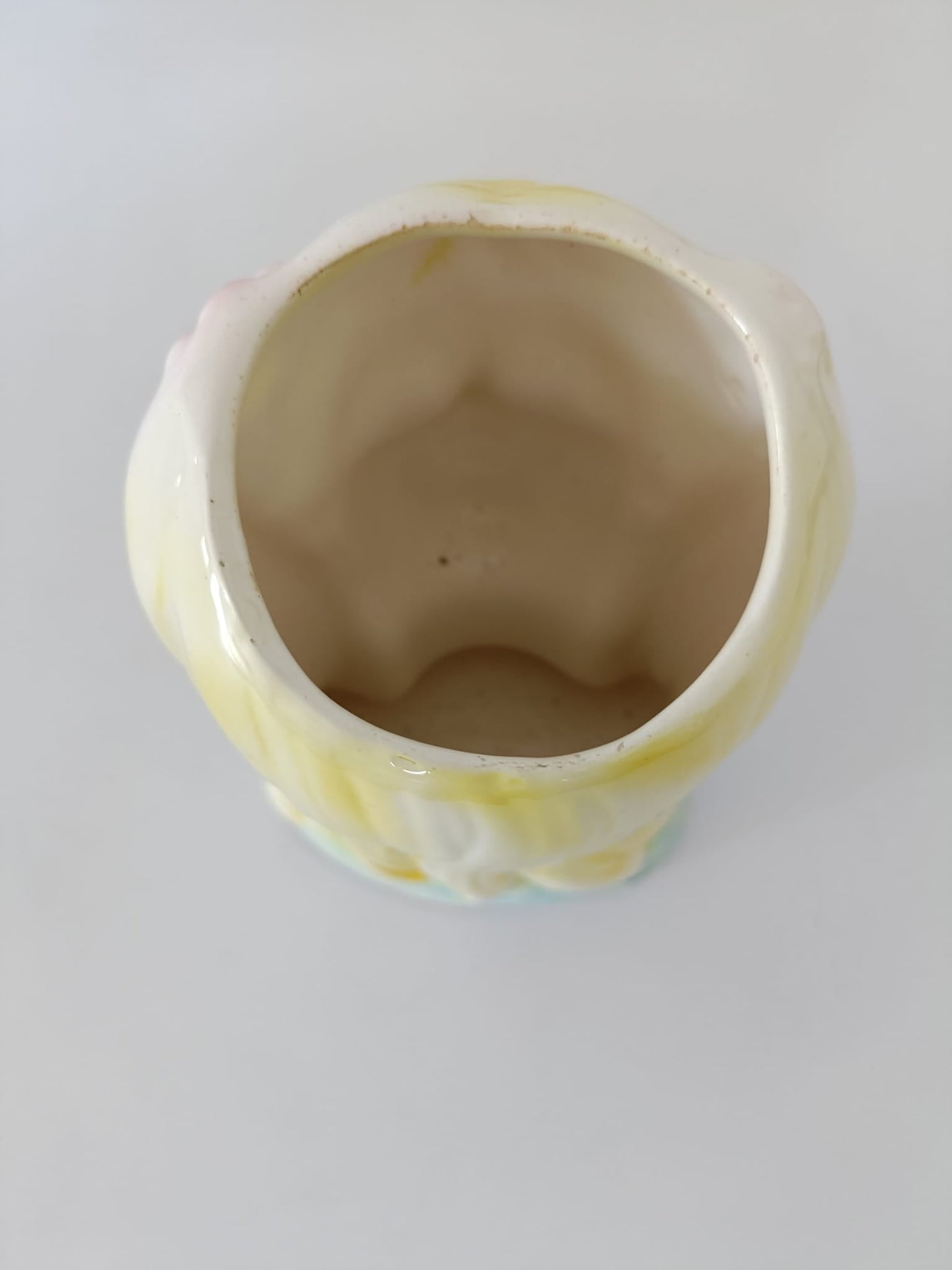 Cache-pot tête fillette