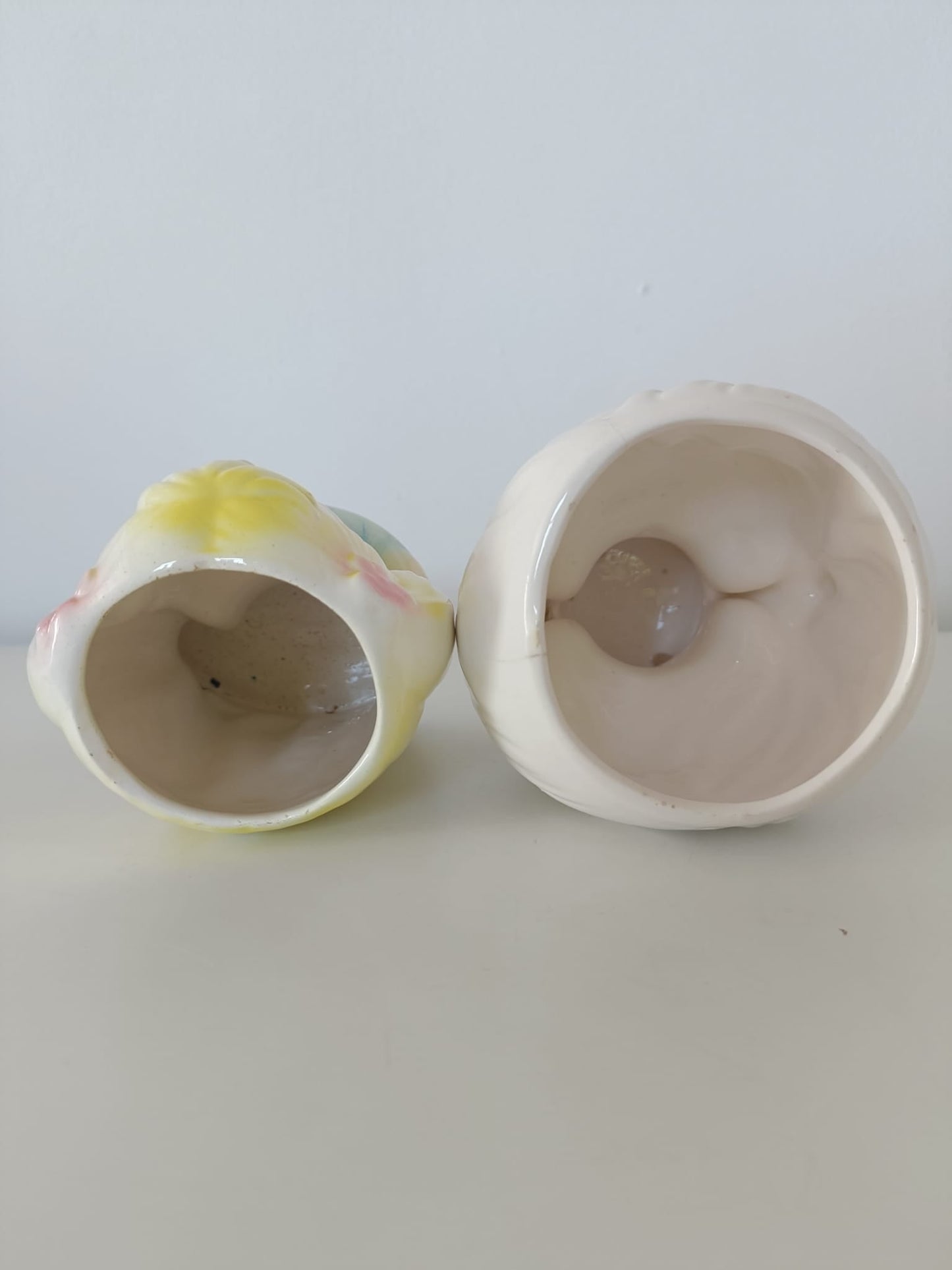 Cache-pot tête fillette
