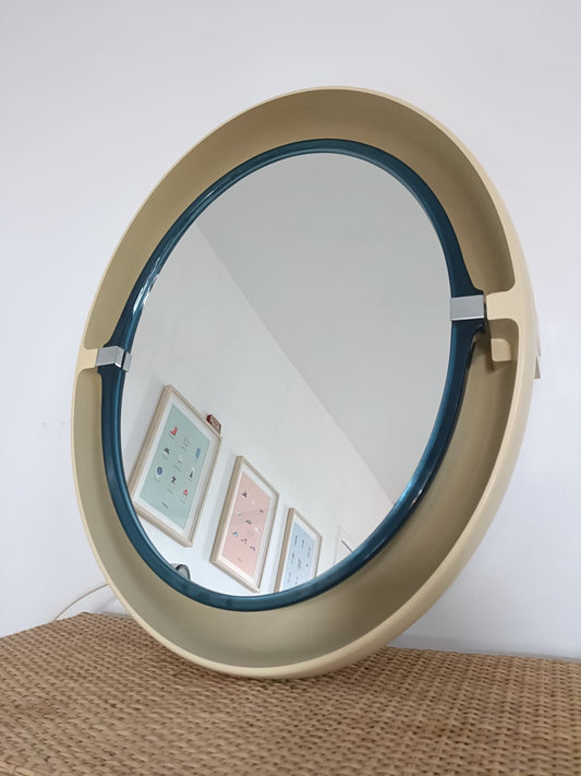 Miroir mural pivotant et lumineux Allibert