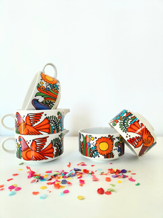 Pot à lait / sucrier-ramequin Boch Acapulco