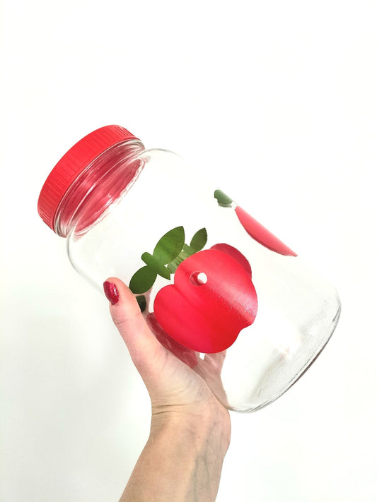 Très gros bocal/ pot Henkel (2l)