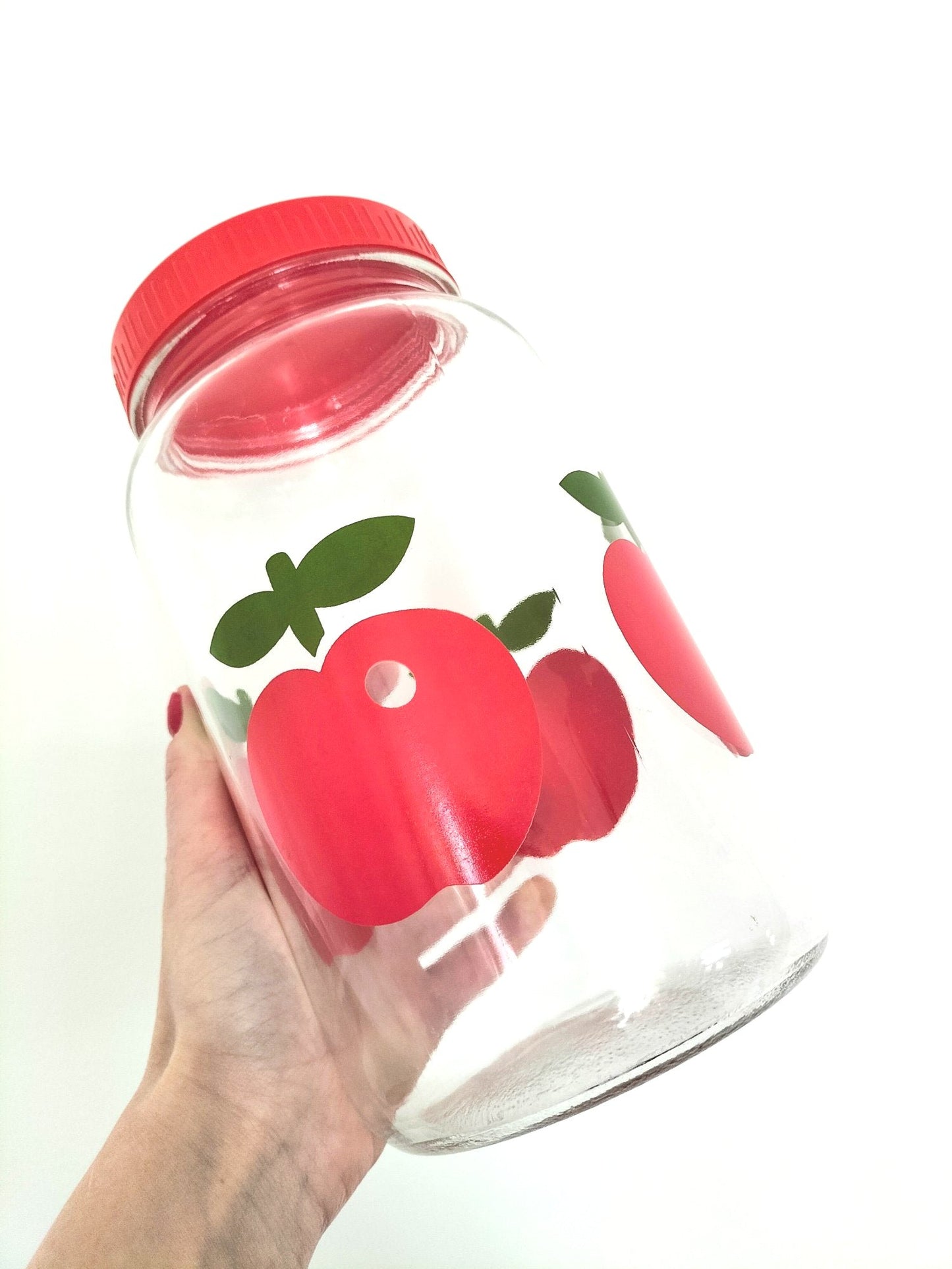 Très gros bocal/ pot Henkel (2l)