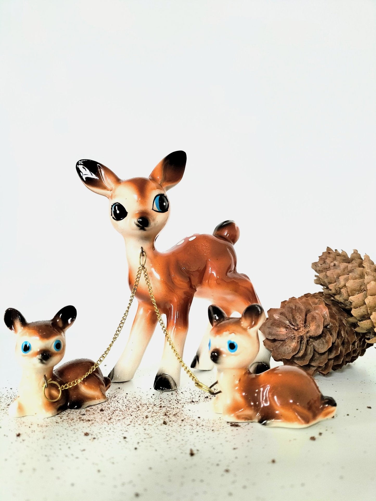 Trio biche et faons